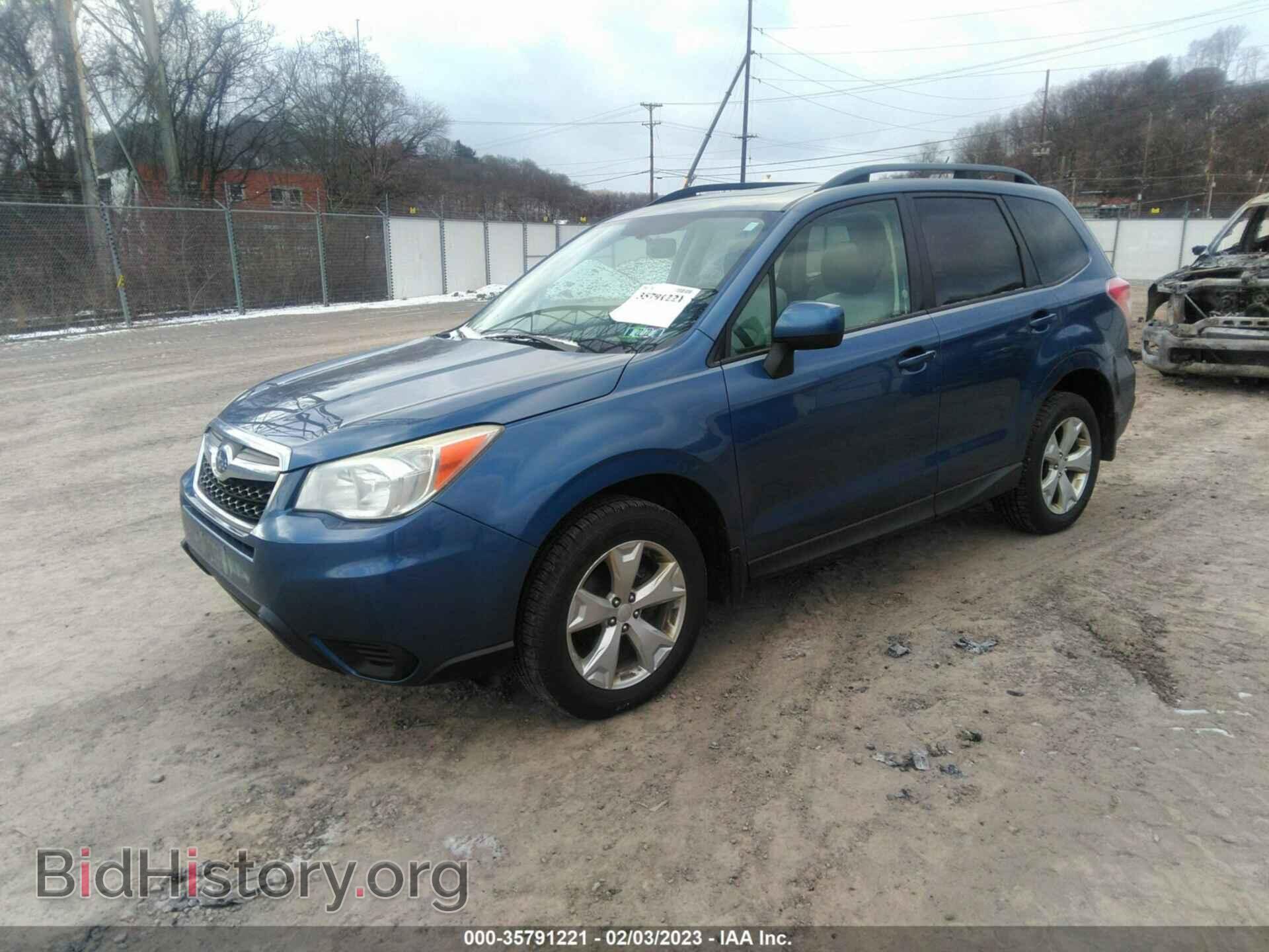 2014 SUBARU FORESTER - VIN: JF2SJAEC5EH486071 - Фото 2