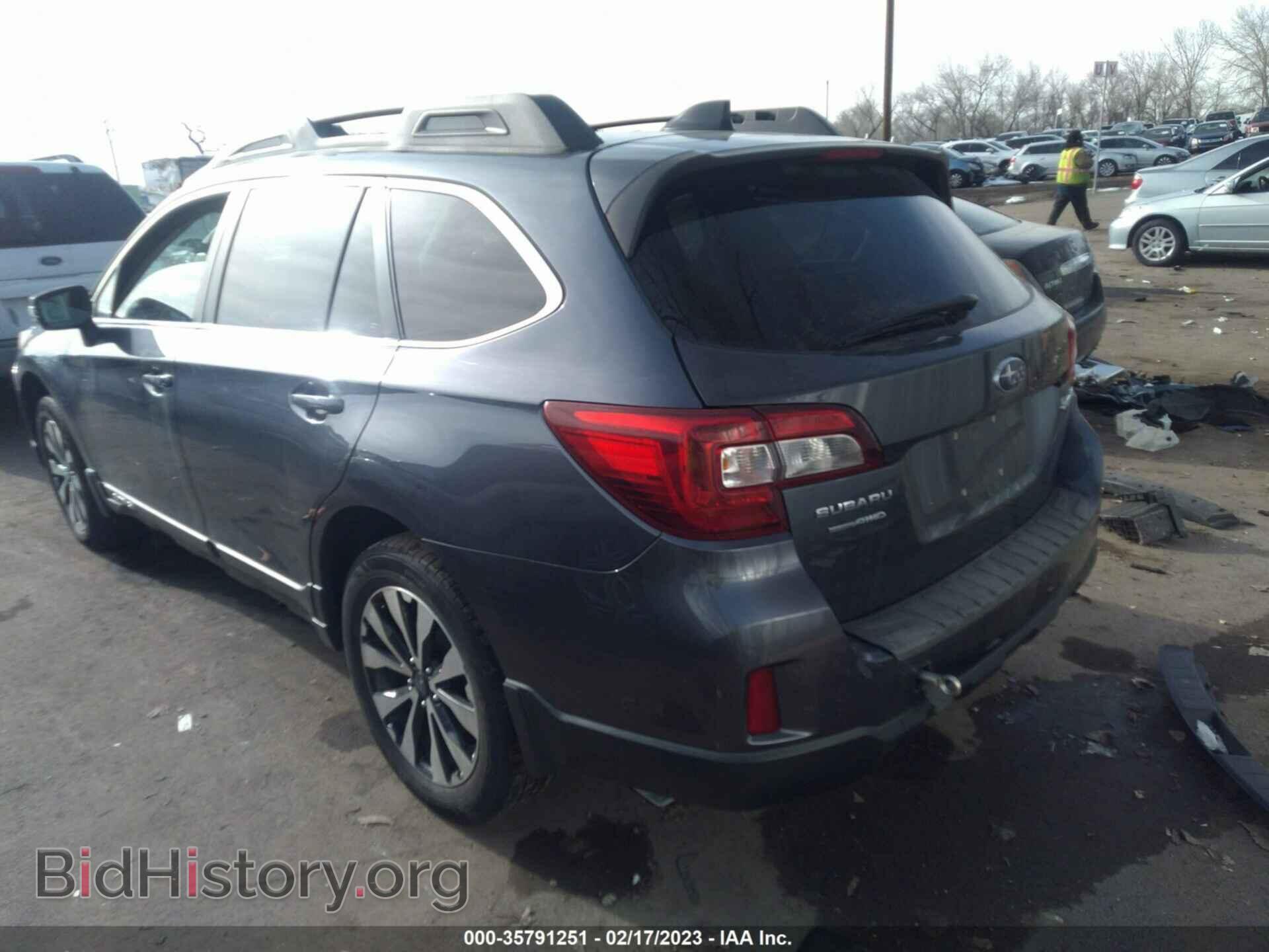 2016 SUBARU OUTBACK - VIN: 4S4BSBNC2G3242830 - Фото 3