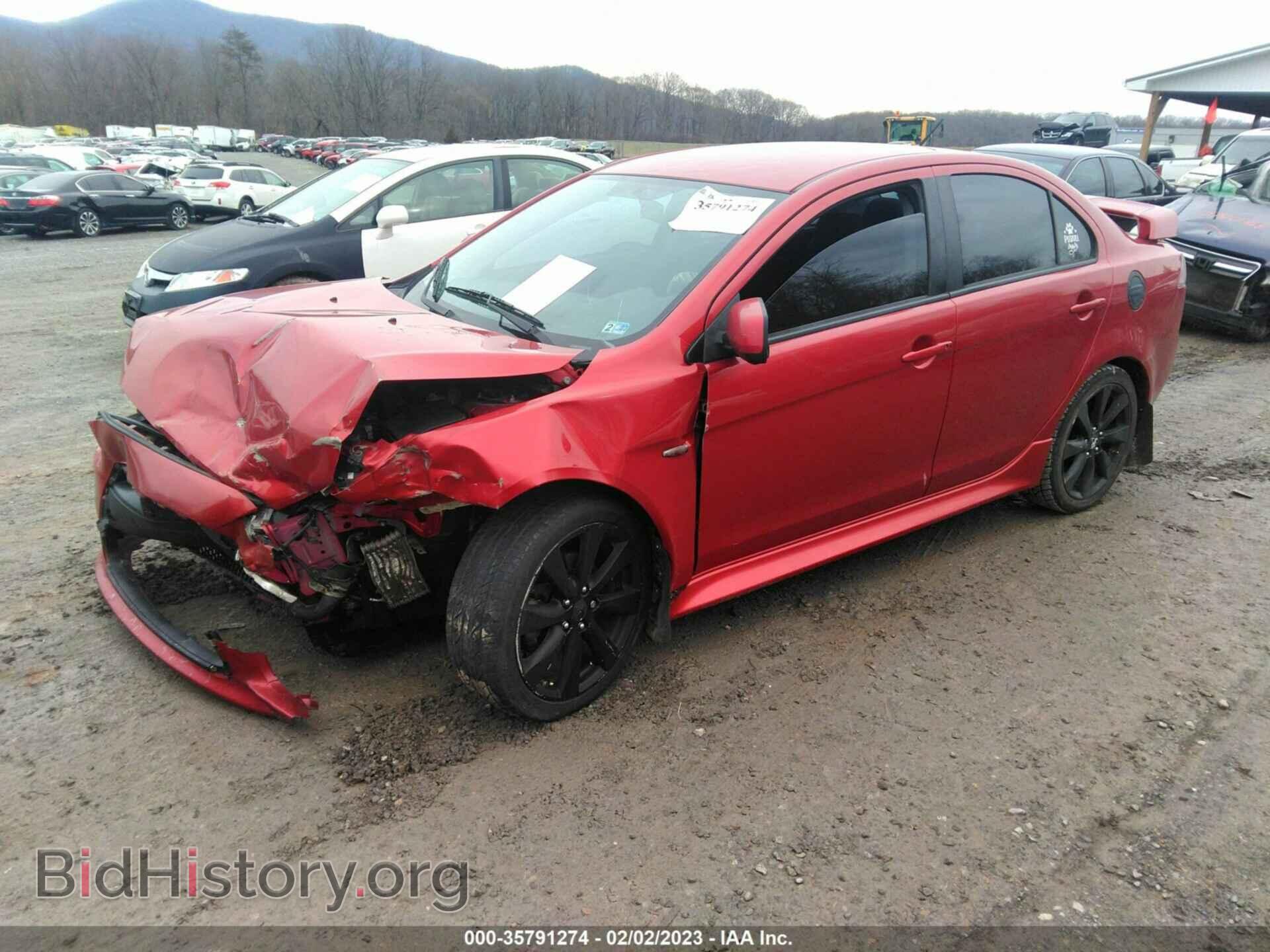 2013 MITSUBISHI LANCER - VIN: JA32U8FW7DU001098 - Фото 2
