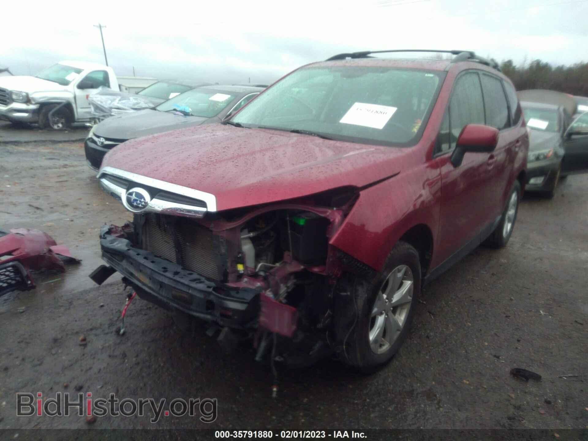2016 SUBARU FORESTER - VIN: JF2SJAFC4GH519692 - Фото 2