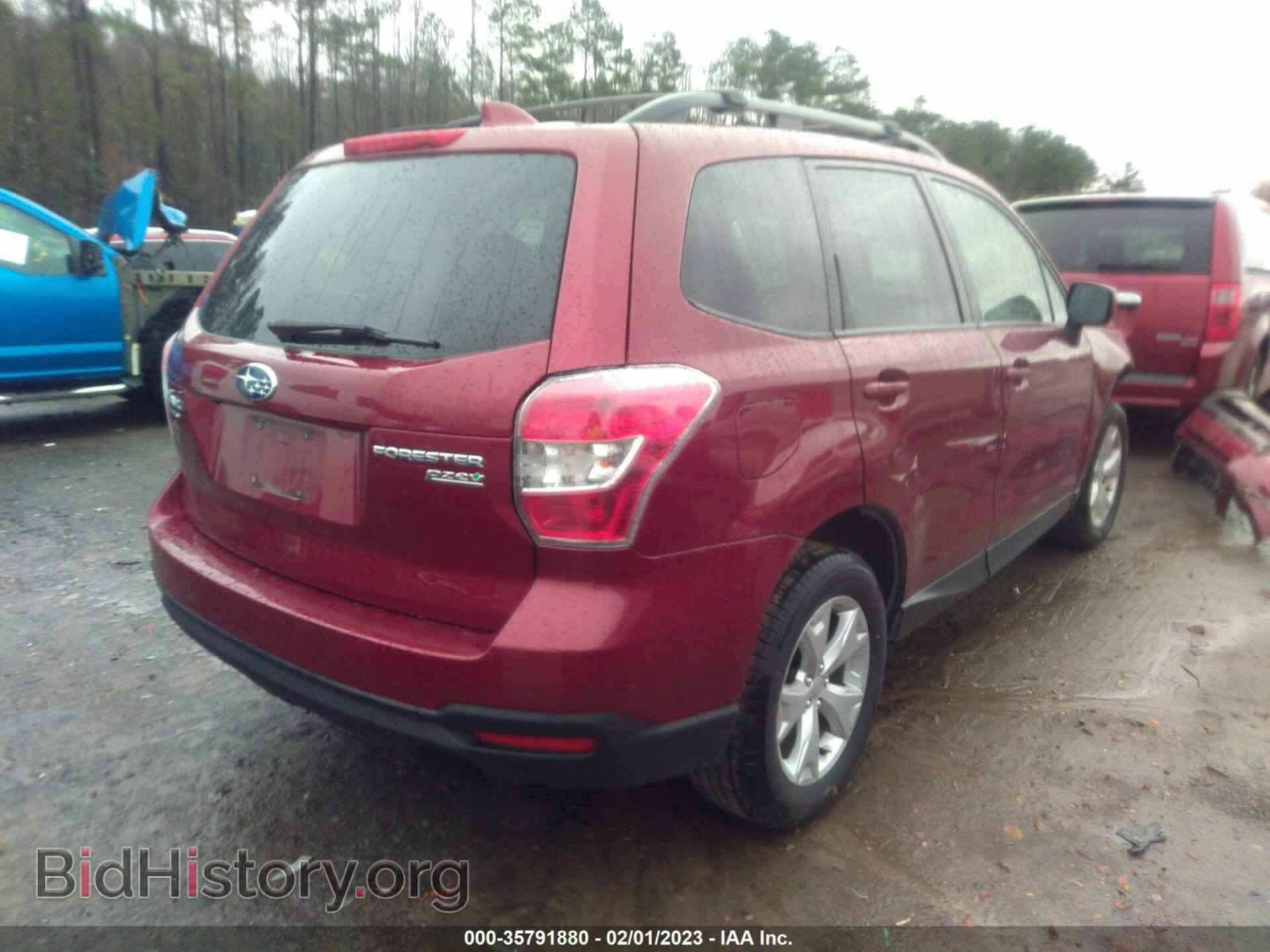 2016 SUBARU FORESTER - VIN: JF2SJAFC4GH519692 - Фото 4