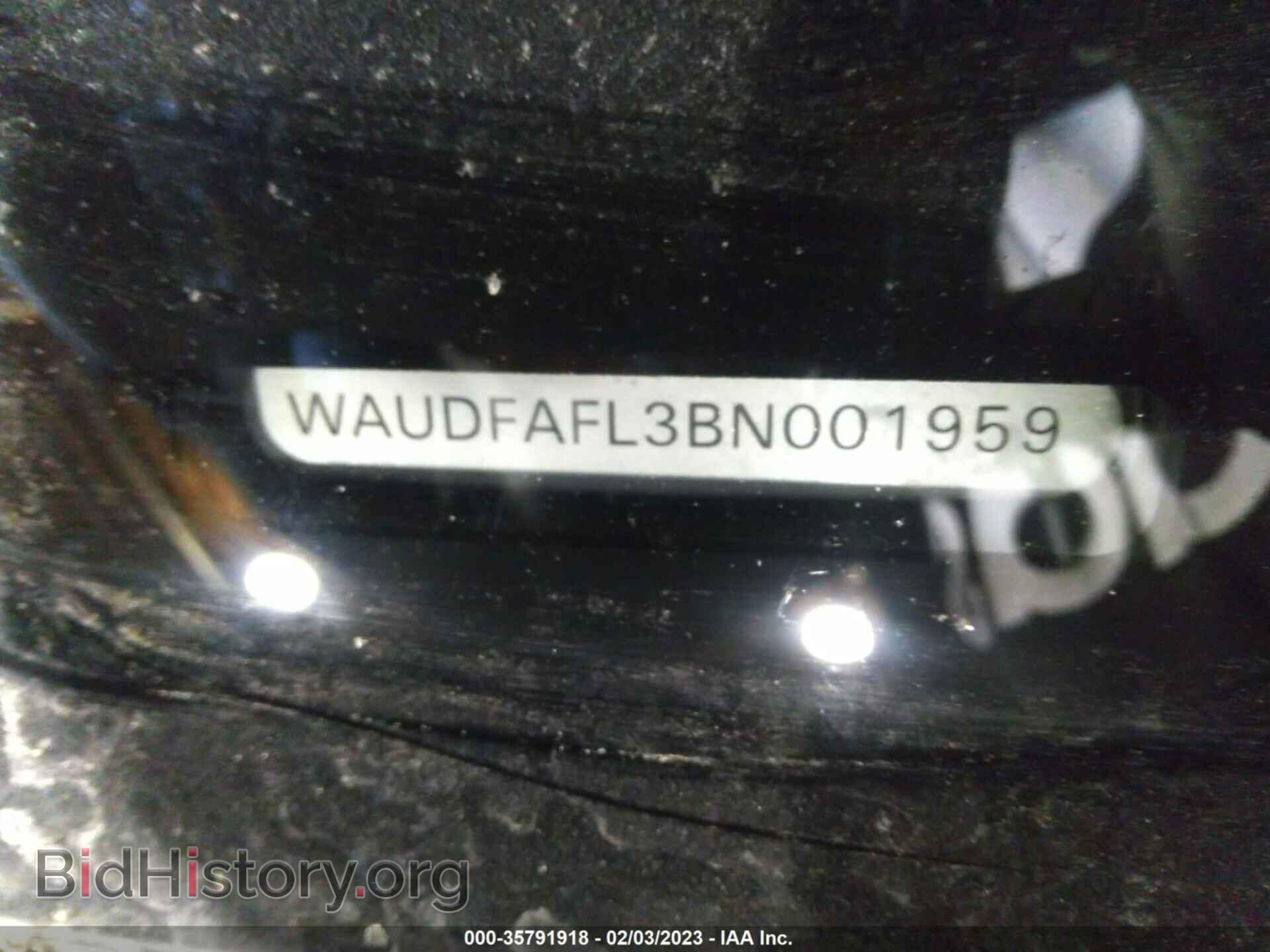 2011 AUDI A4 - VIN: WAUDFAFL3BN001959 - Фото 9