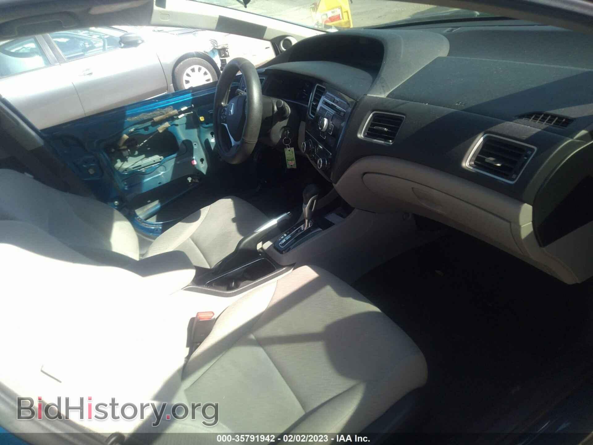 2013 HONDA CIVIC SDN - VIN: 19XFB2F86DE059676 - Фото 5