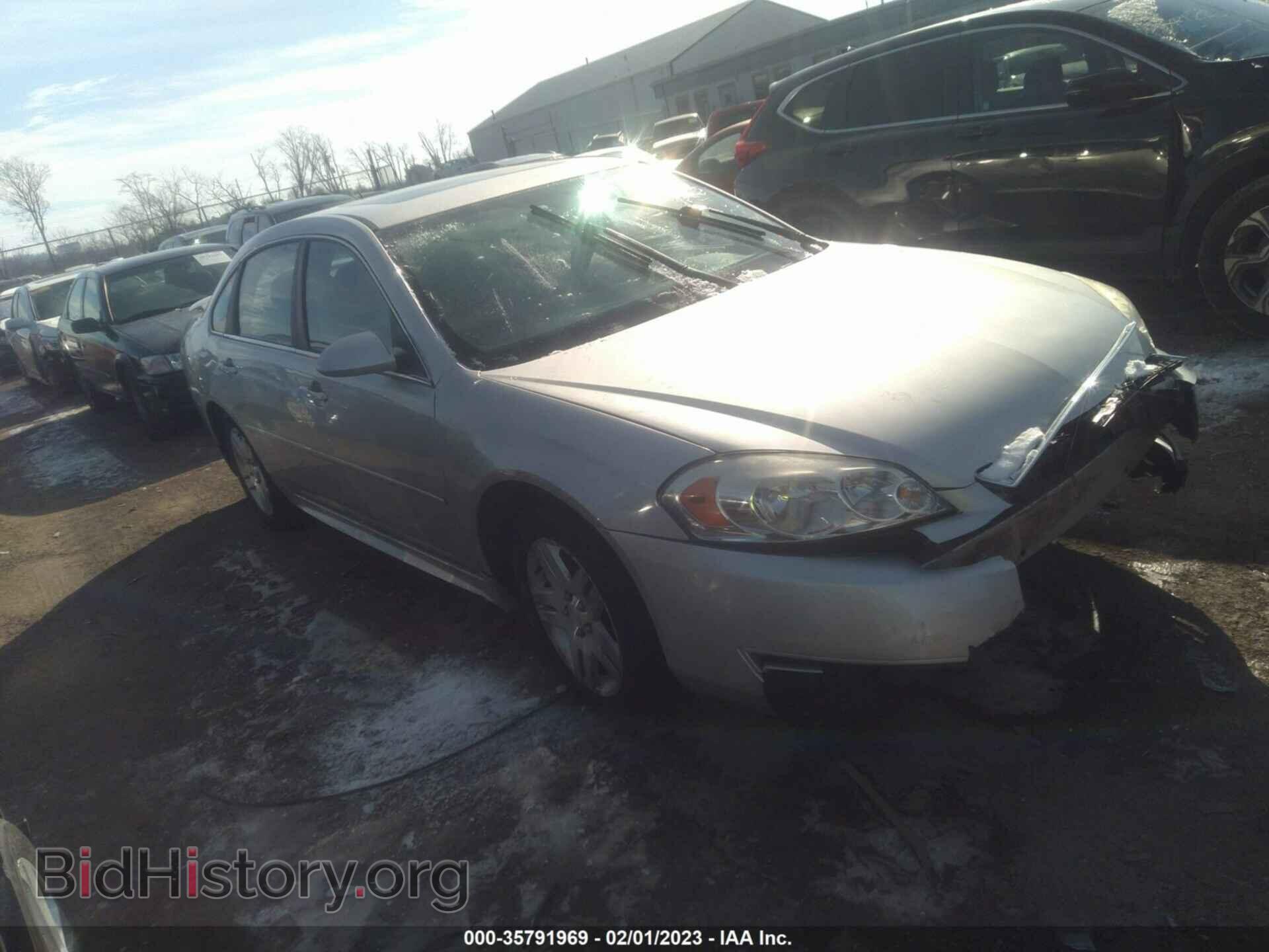 Фотография 2G1WG5E3XC1145537 - CHEVROLET IMPALA 2012