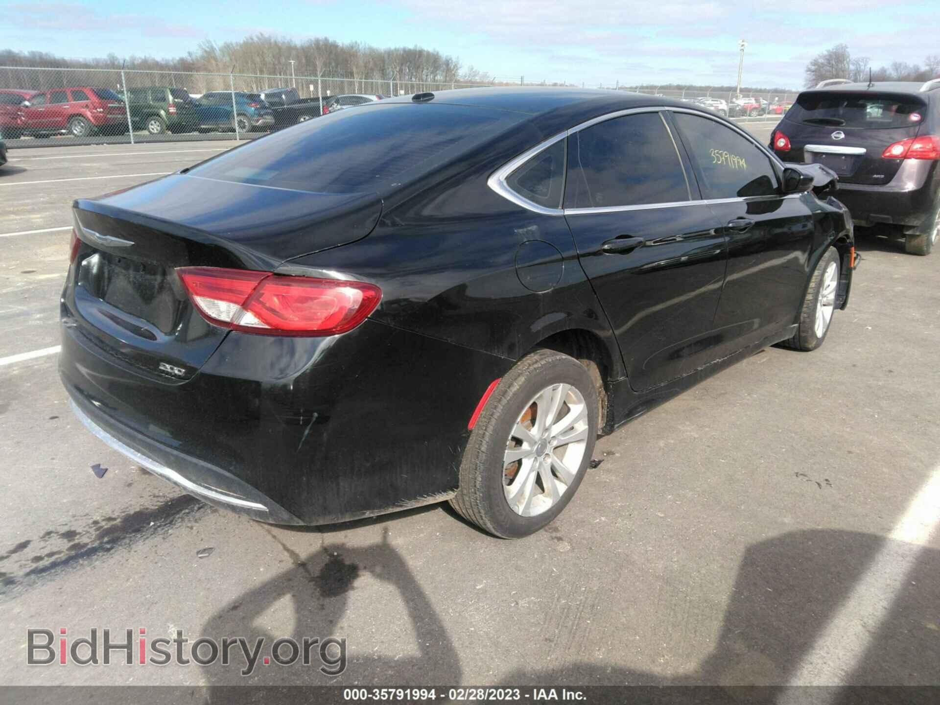 2015 CHRYSLER 200 - VIN: 1C3CCCAB6FN528213 - Фото 4