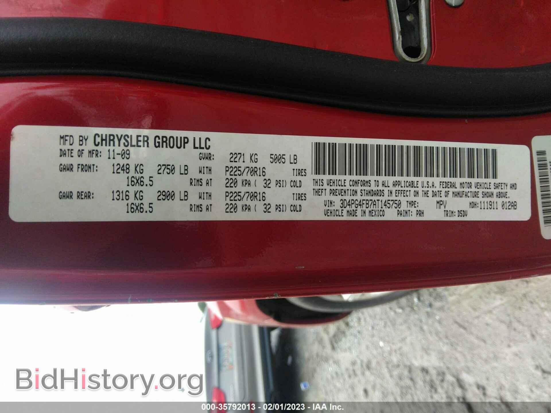 2010 DODGE JOURNEY - VIN: 3D4PG4FB7AT145750 - Фото 9