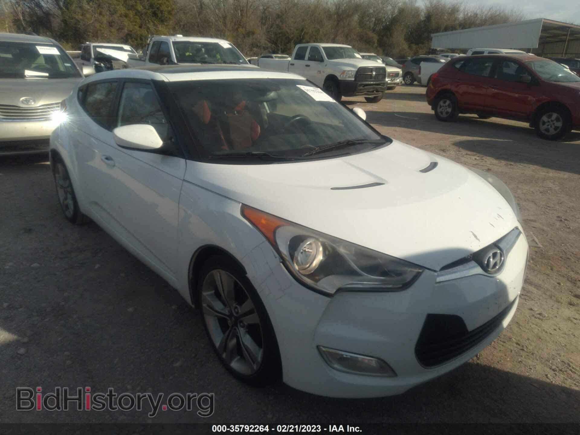 Фотография KMHTC6AD0CU026194 - HYUNDAI VELOSTER 2012