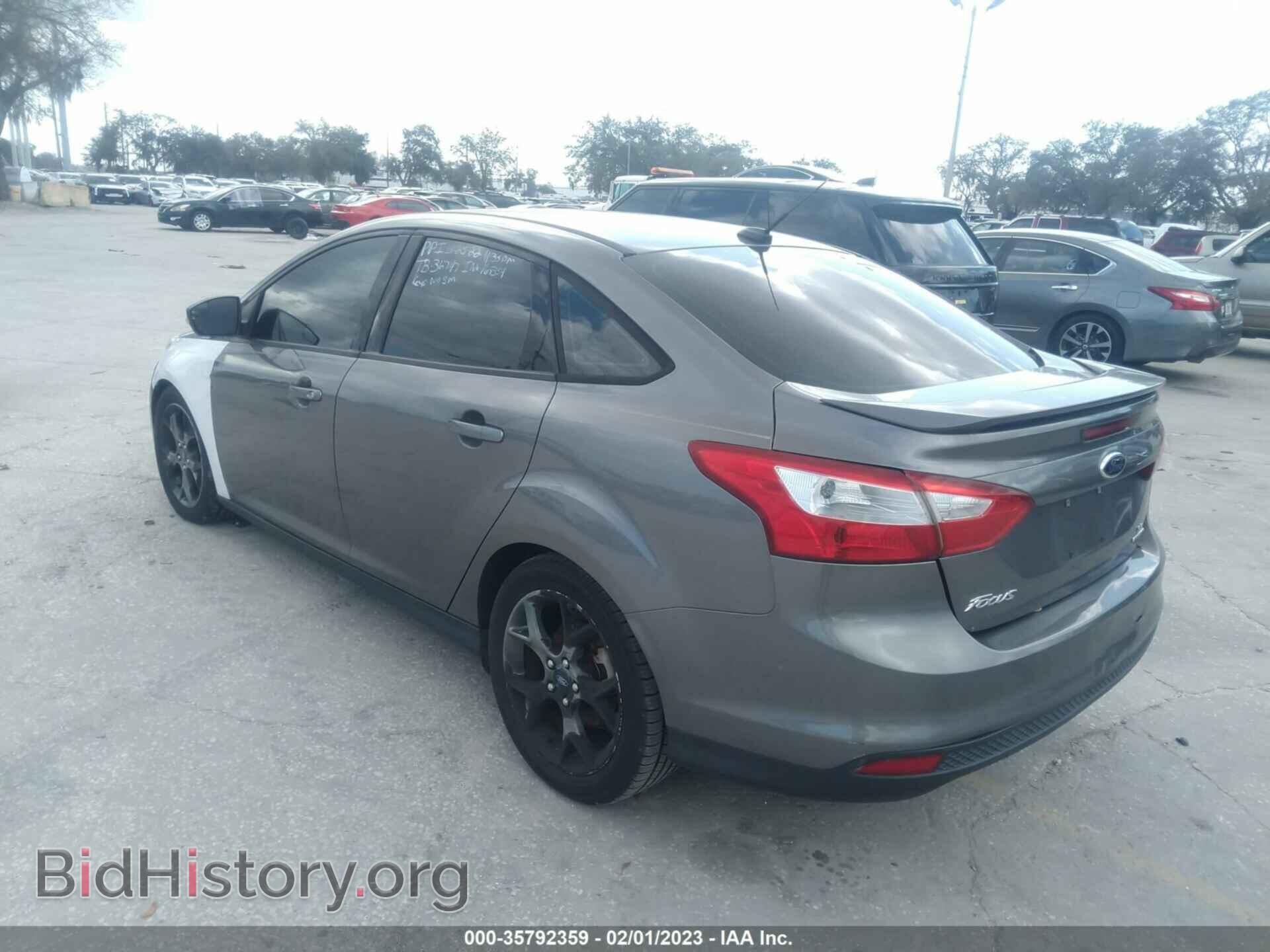 2014 FORD FOCUS - VIN: 1FADP3F24EL296496 - Фото 3