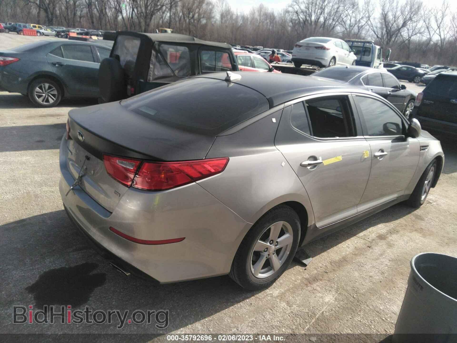 2014 KIA OPTIMA - VIN: 5XXGM4A75EG310432 - Фото 4