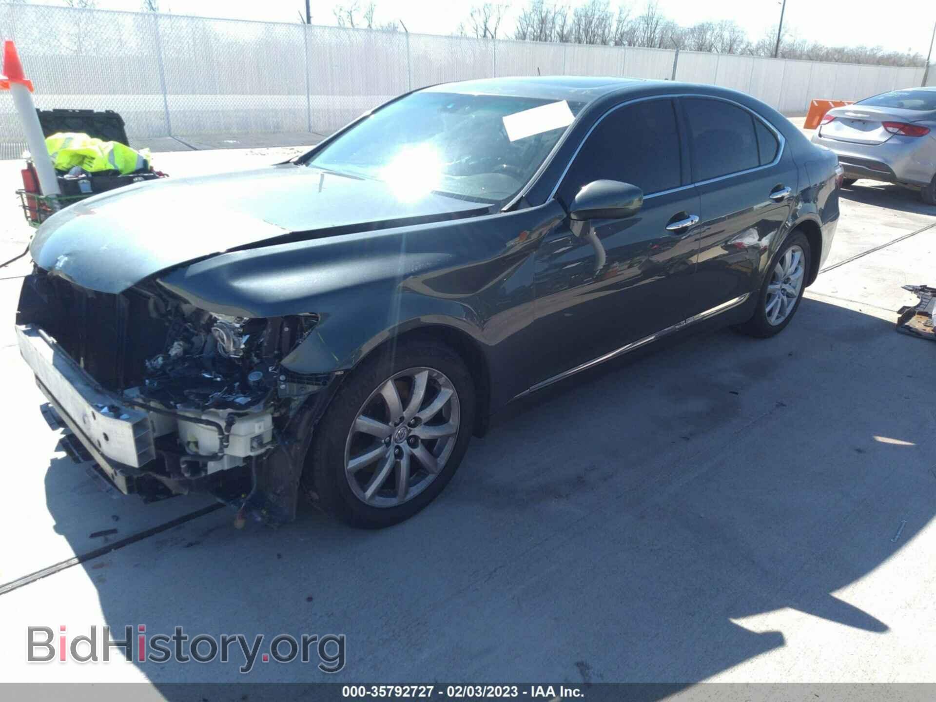 2007 LEXUS LS 460 - VIN: JTHBL46F775038193 - Фото 2