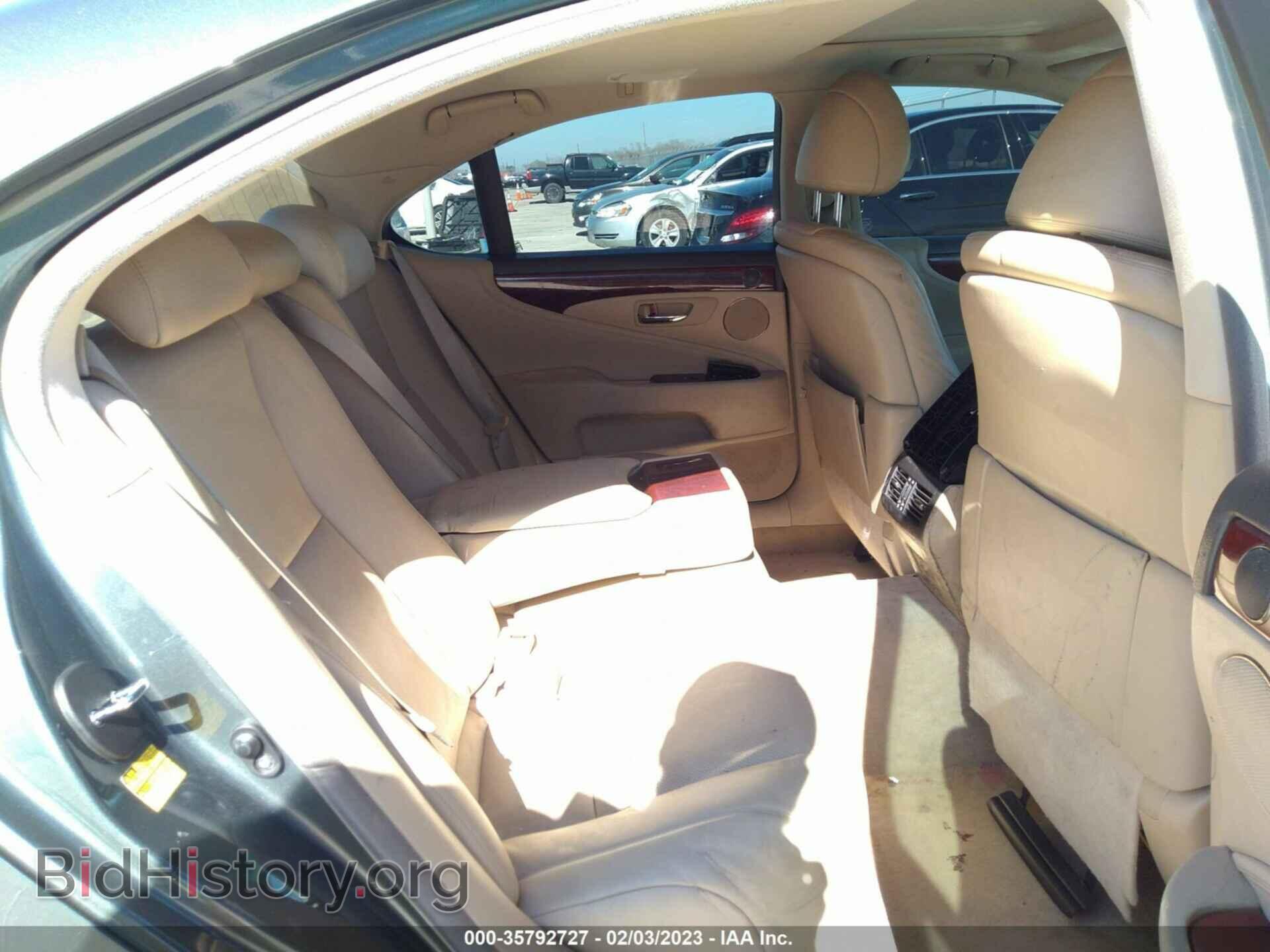 2007 LEXUS LS 460 - VIN: JTHBL46F775038193 - Фото 8