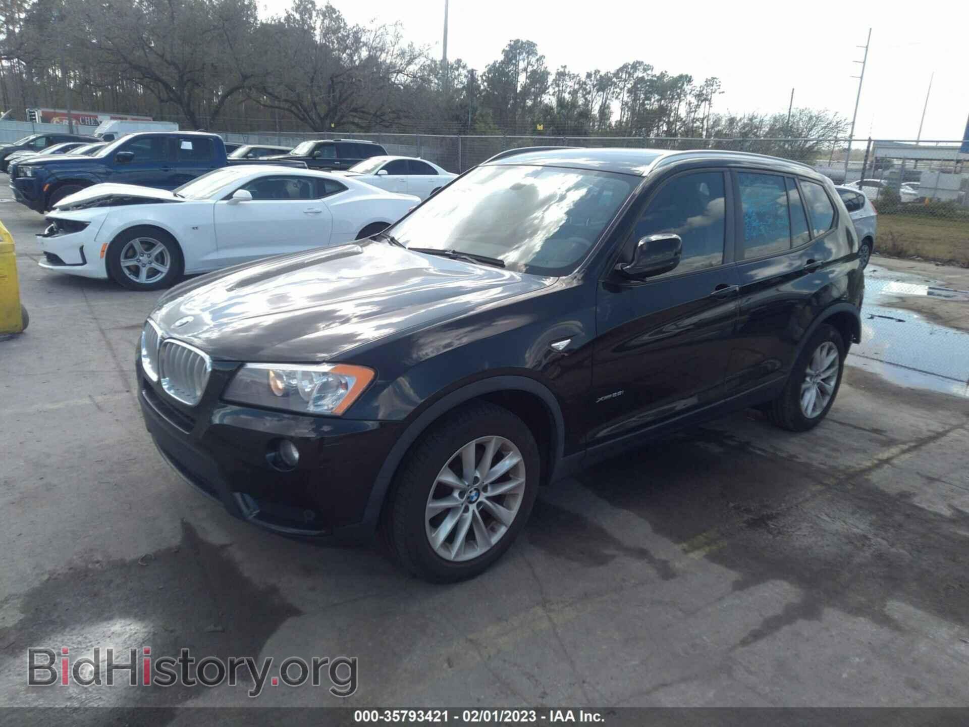 2013 BMW X3 - VIN: 5UXWX9C54D0A27596 - Фото 2
