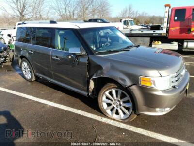 2012 Ford FLEX Limited/Titanium, brown — VIN 2FMHK6DC4CBD08422, IAAI
