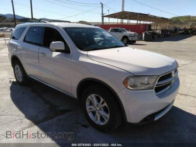 2012 Dodge DURANGO Crew, white — VIN 1C4RDHDG1CC129885, IAAI