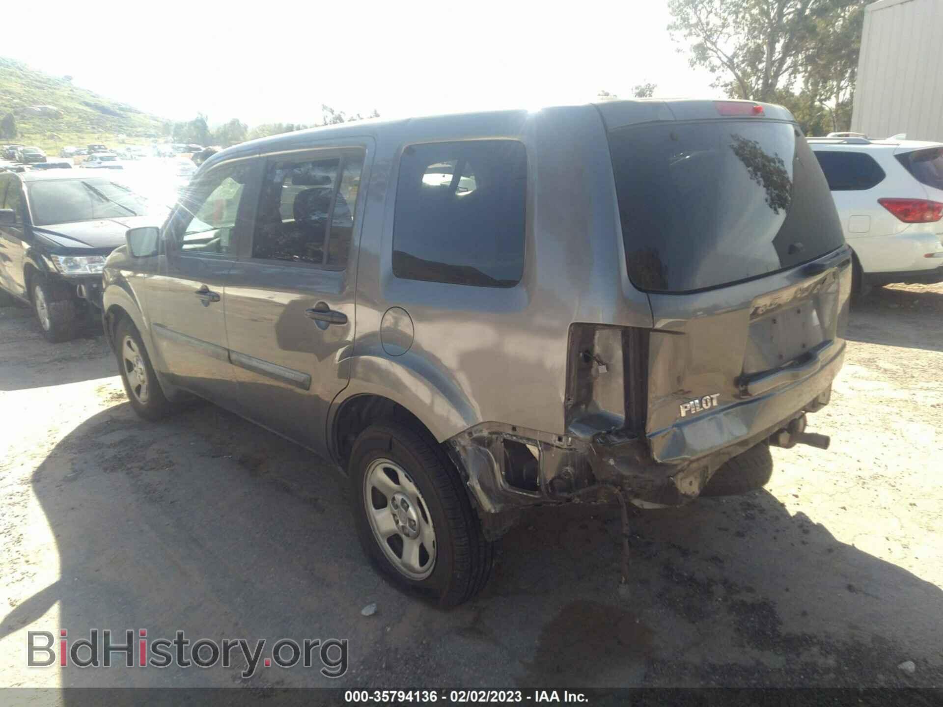 2012 HONDA PILOT - VIN: 5FNYF3H26CB005332 - Фото 3