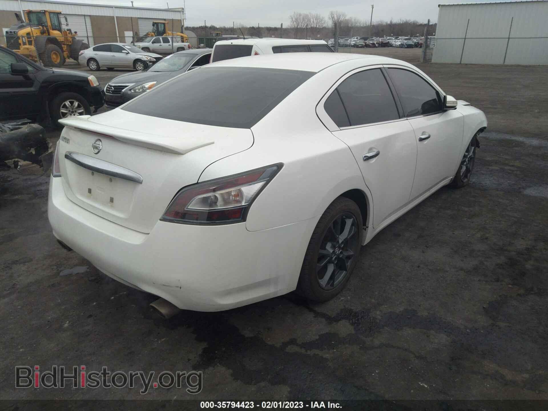 2014 NISSAN MAXIMA - VIN: 1N4AA5AP1EC470740 - Фото 4
