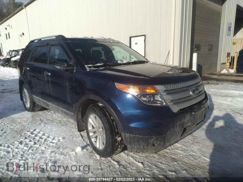 2011 Ford EXPLORER XLT (VIN 1FMHK8D80BGA77968) — photo 1 of 11, IAAI, damage: rear