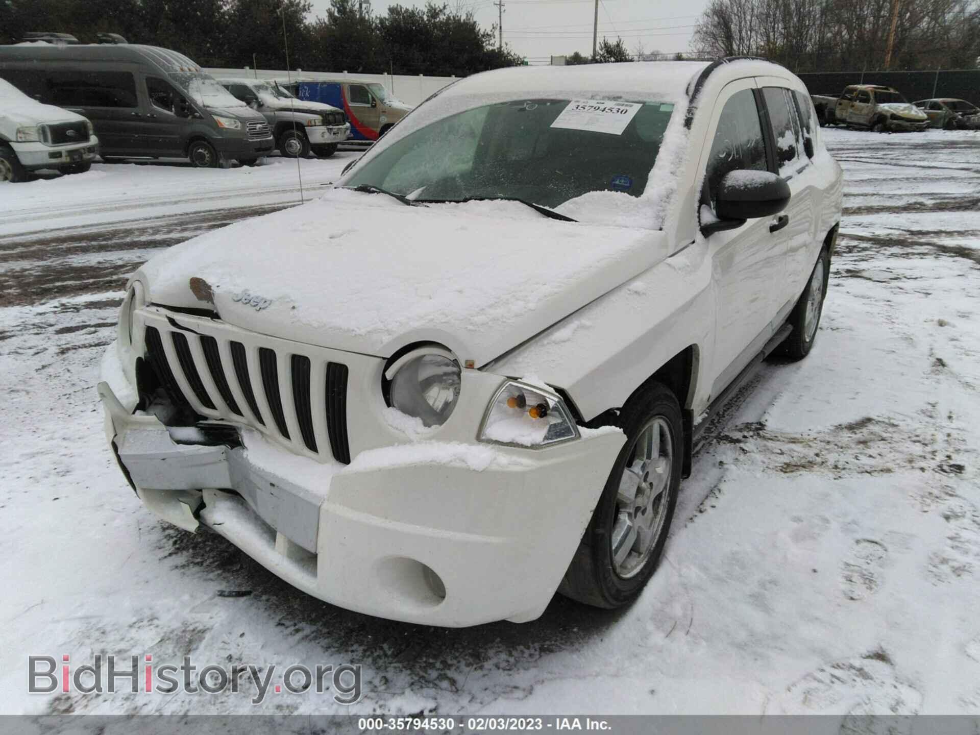 2008 JEEP COMPASS - VIN: 1J8FF57W88D543805 - Фото 2