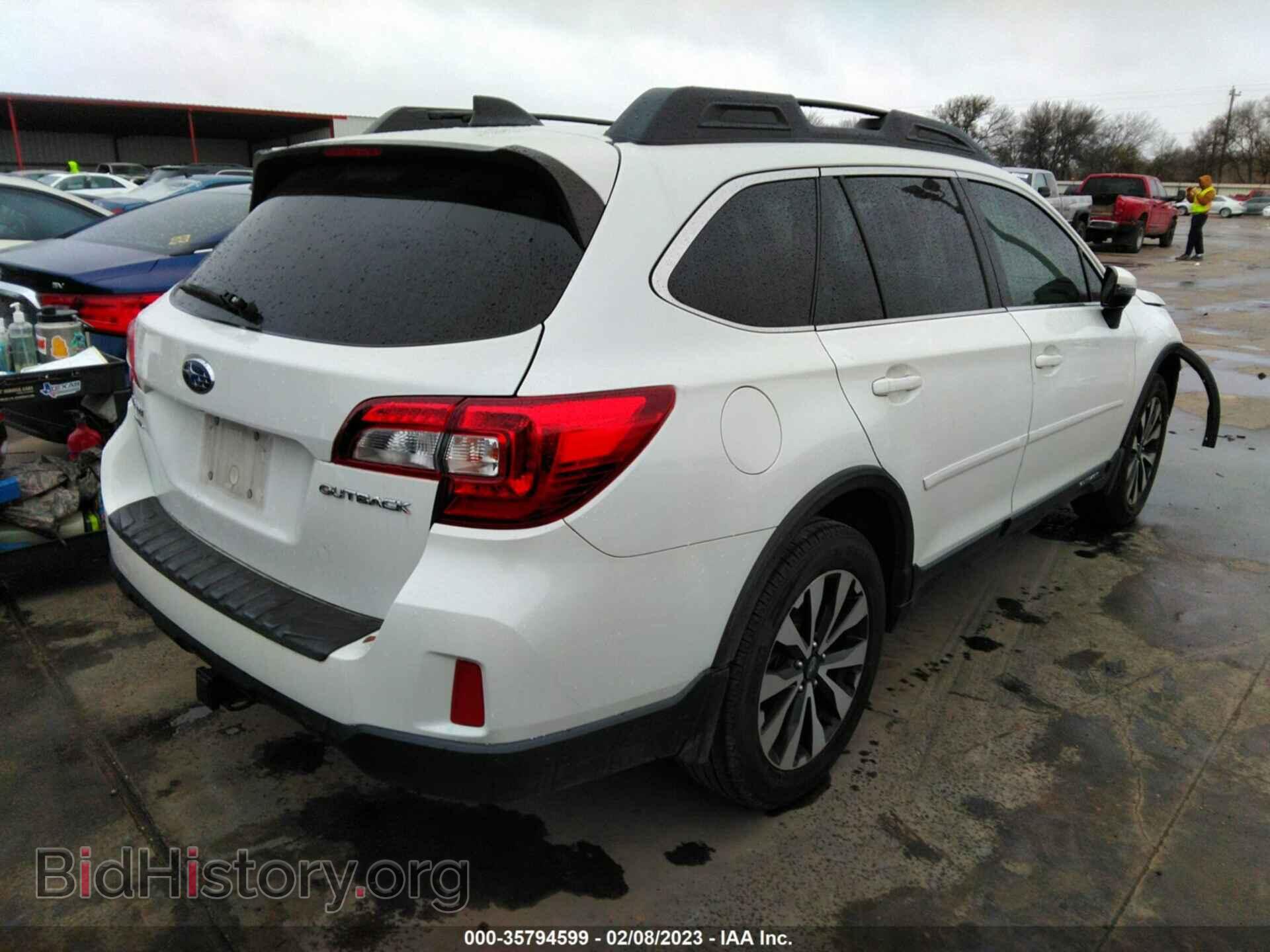 2016 SUBARU OUTBACK - VIN: 4S4BSBFCXG3227765 - Фото 4
