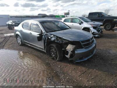 2010 Dodge AVENGER SXT, gray — VIN 1B3CC4FB4AN171196, IAAI