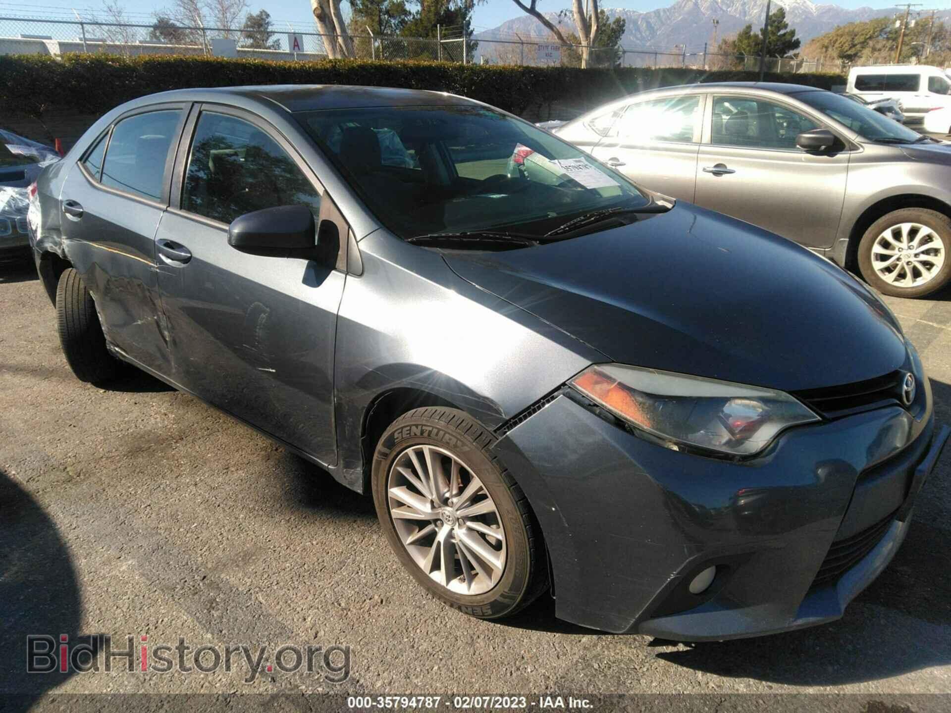 Фотография 5YFBURHE4EP105638 - TOYOTA COROLLA 2014