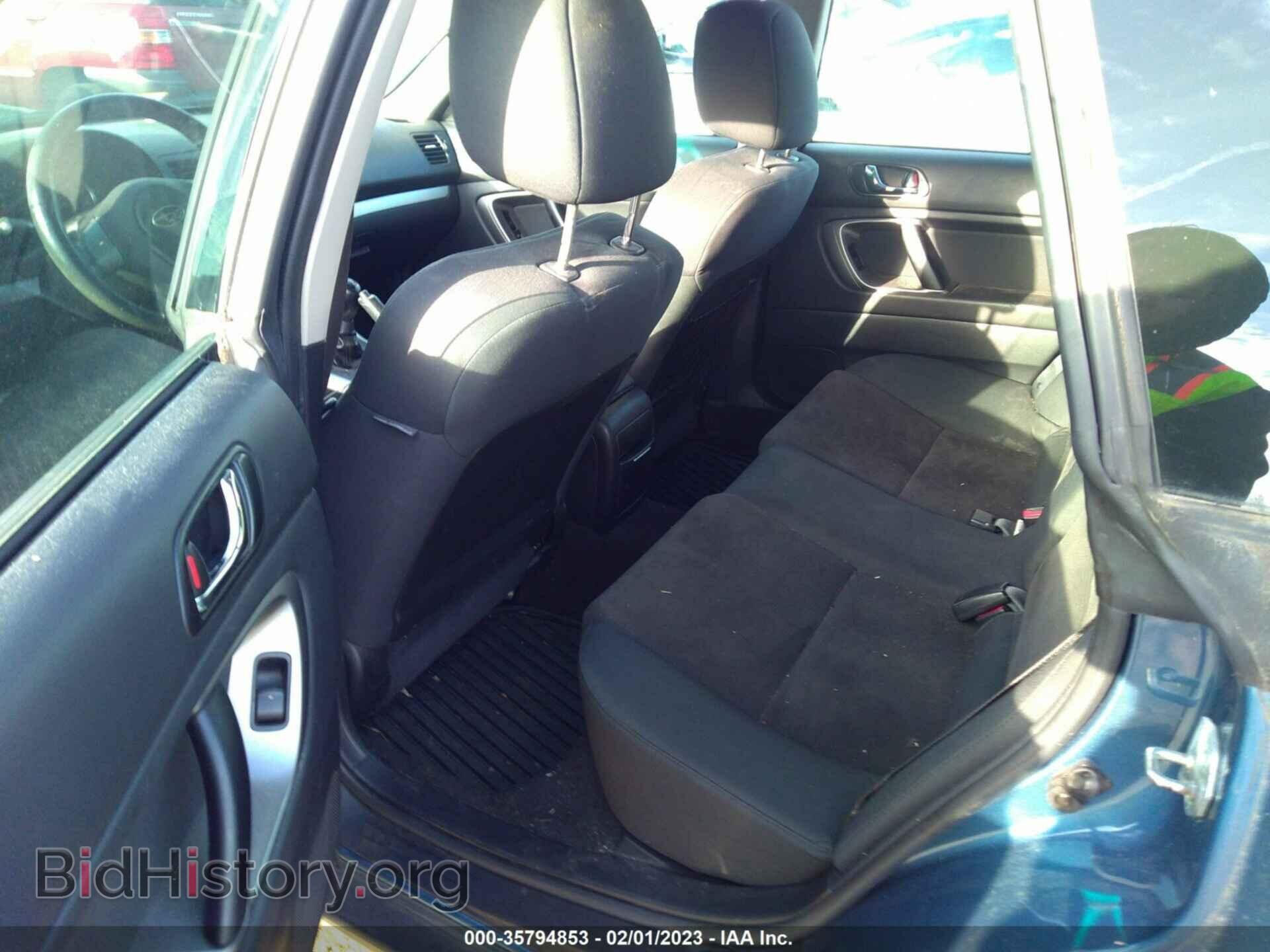 2008 SUBARU OUTBACK - VIN: 4S4BP61C386342126 - Фото 8