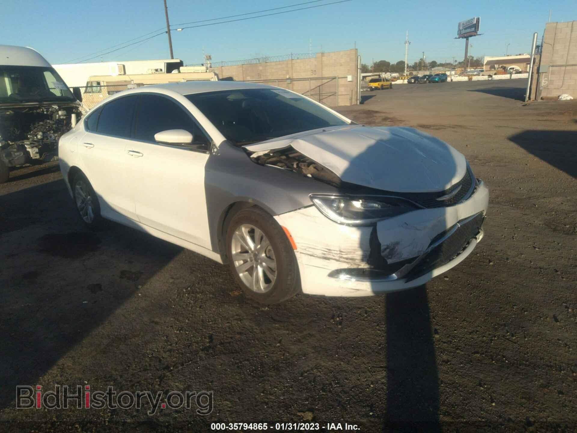 Фотография 1C3CCCCB1FN585092 - CHRYSLER 200 2015
