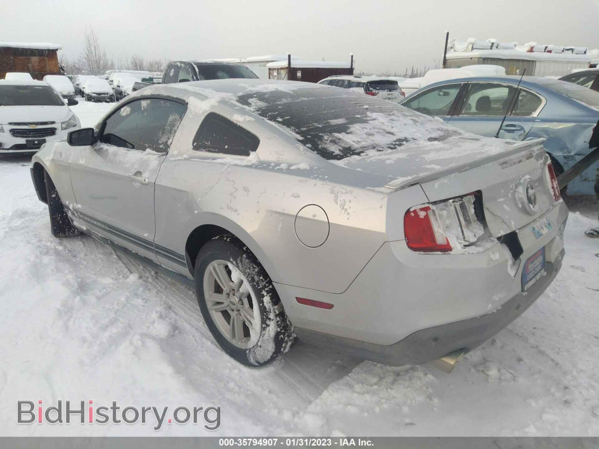2012 FORD MUSTANG - VIN: 1ZVBP8AM0C5223826 - Фото 3