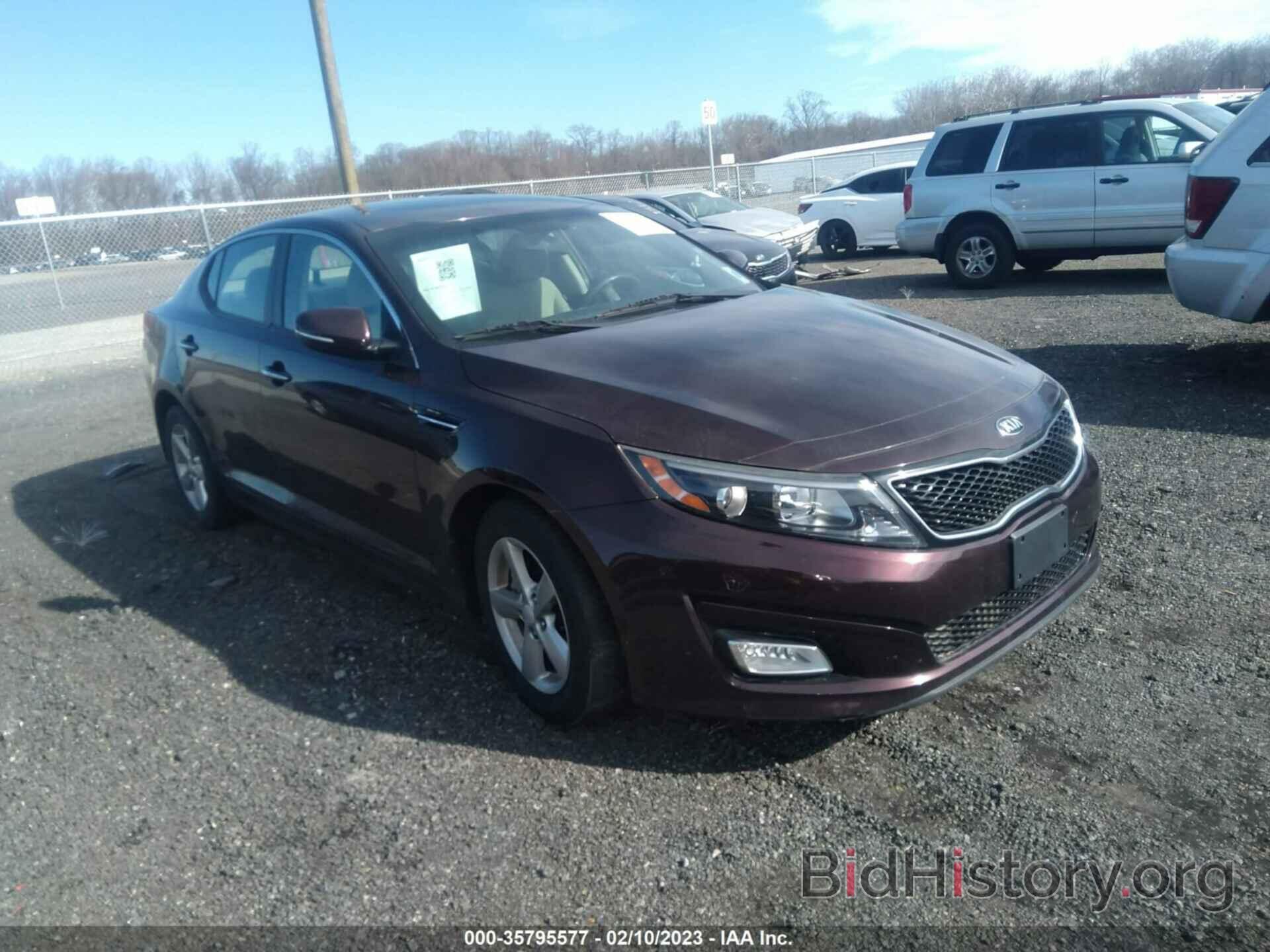 Photo 5XXGM4A77EG307936 - KIA OPTIMA 2014