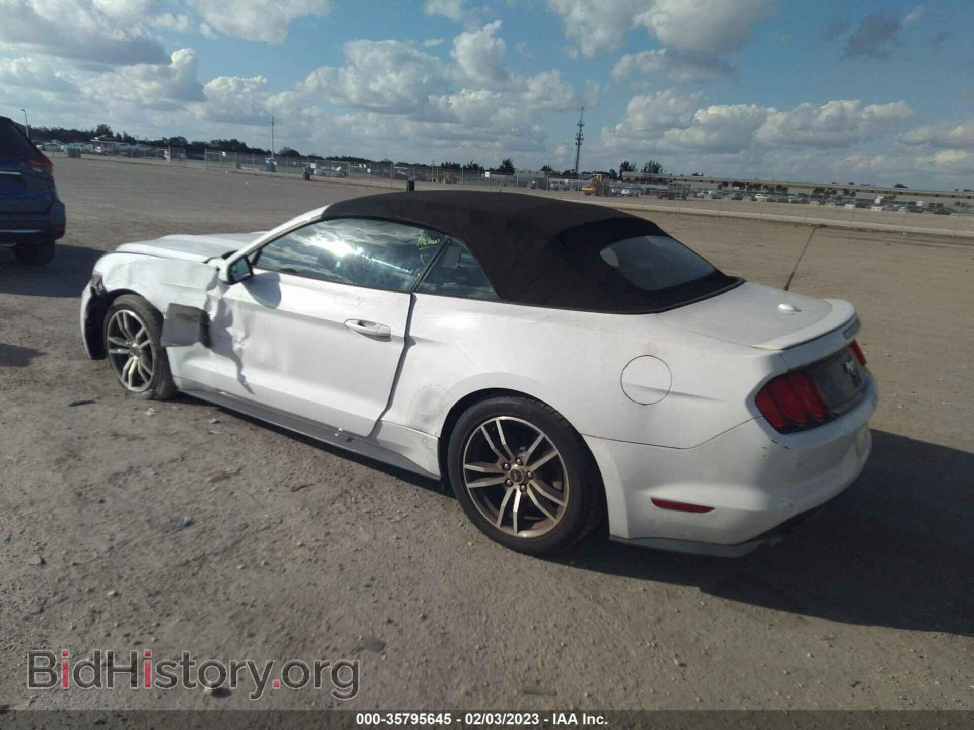 2017 FORD MUSTANG - VIN: 1FATP8UH7H5307421 - Фото 3