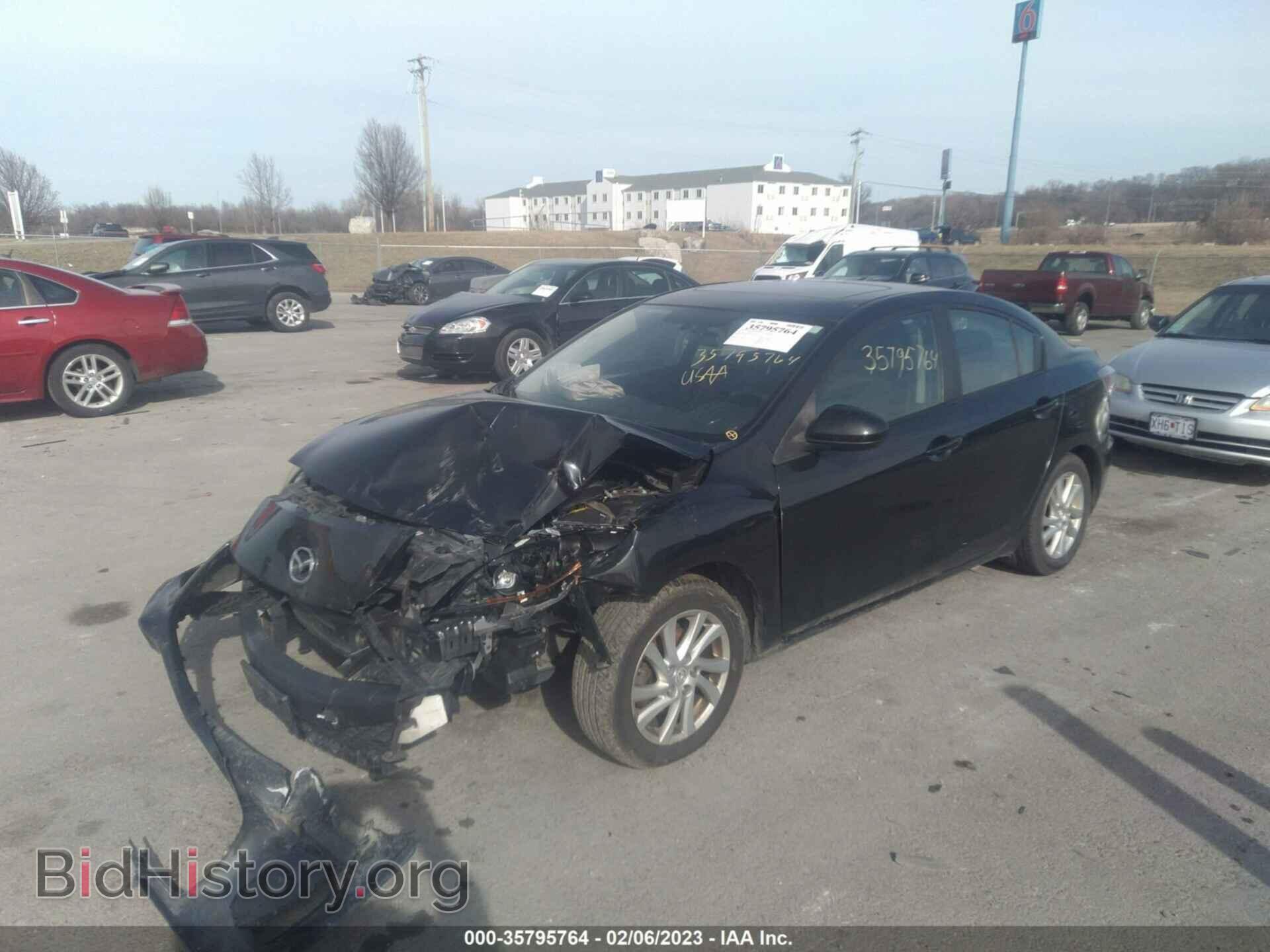 2012 MAZDA MAZDA3 - VIN: JM1BL1V73C1599289 - Фото 2