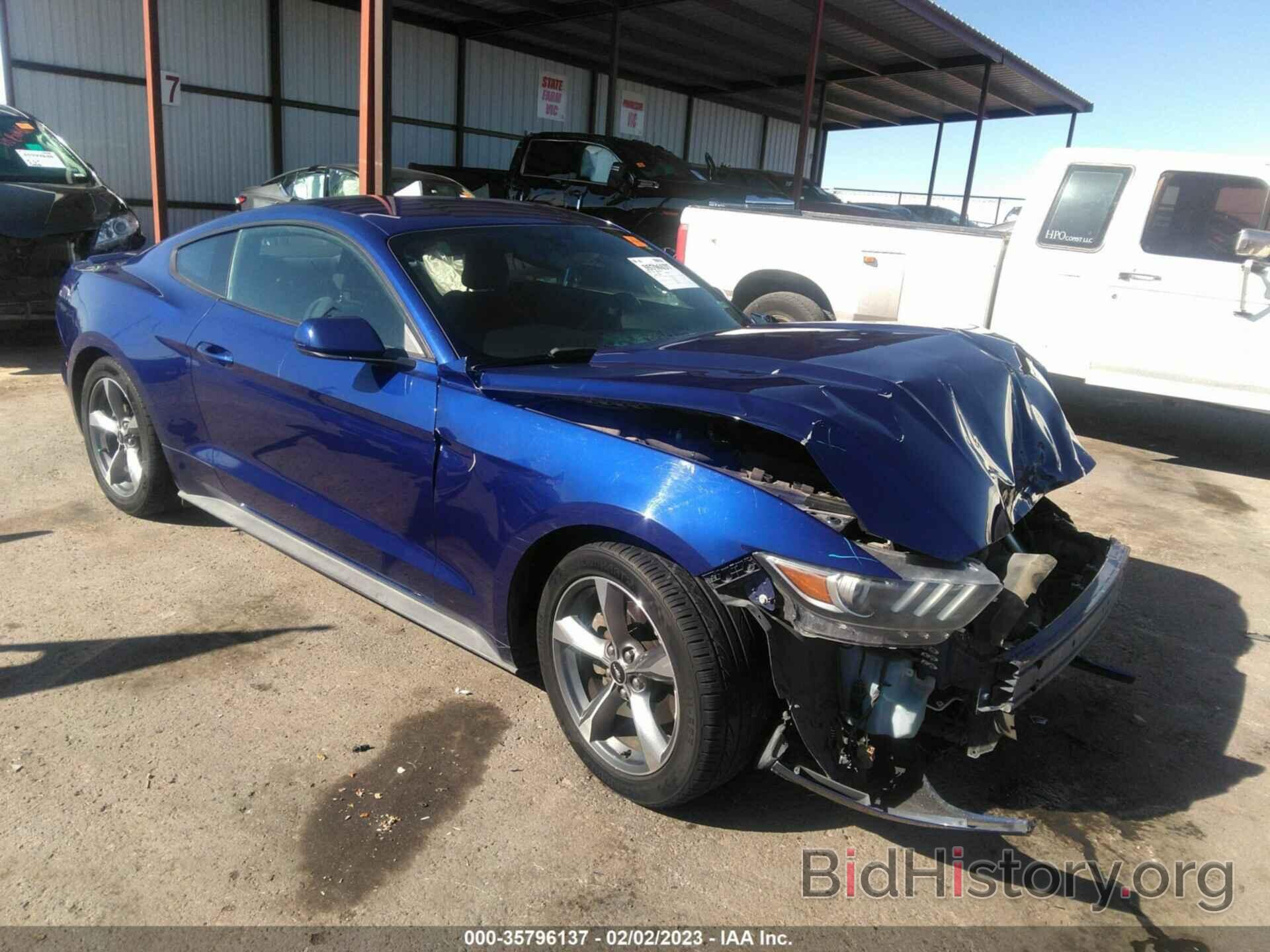 Photo 1FA6P8AM3F5381592 - FORD MUSTANG 2015