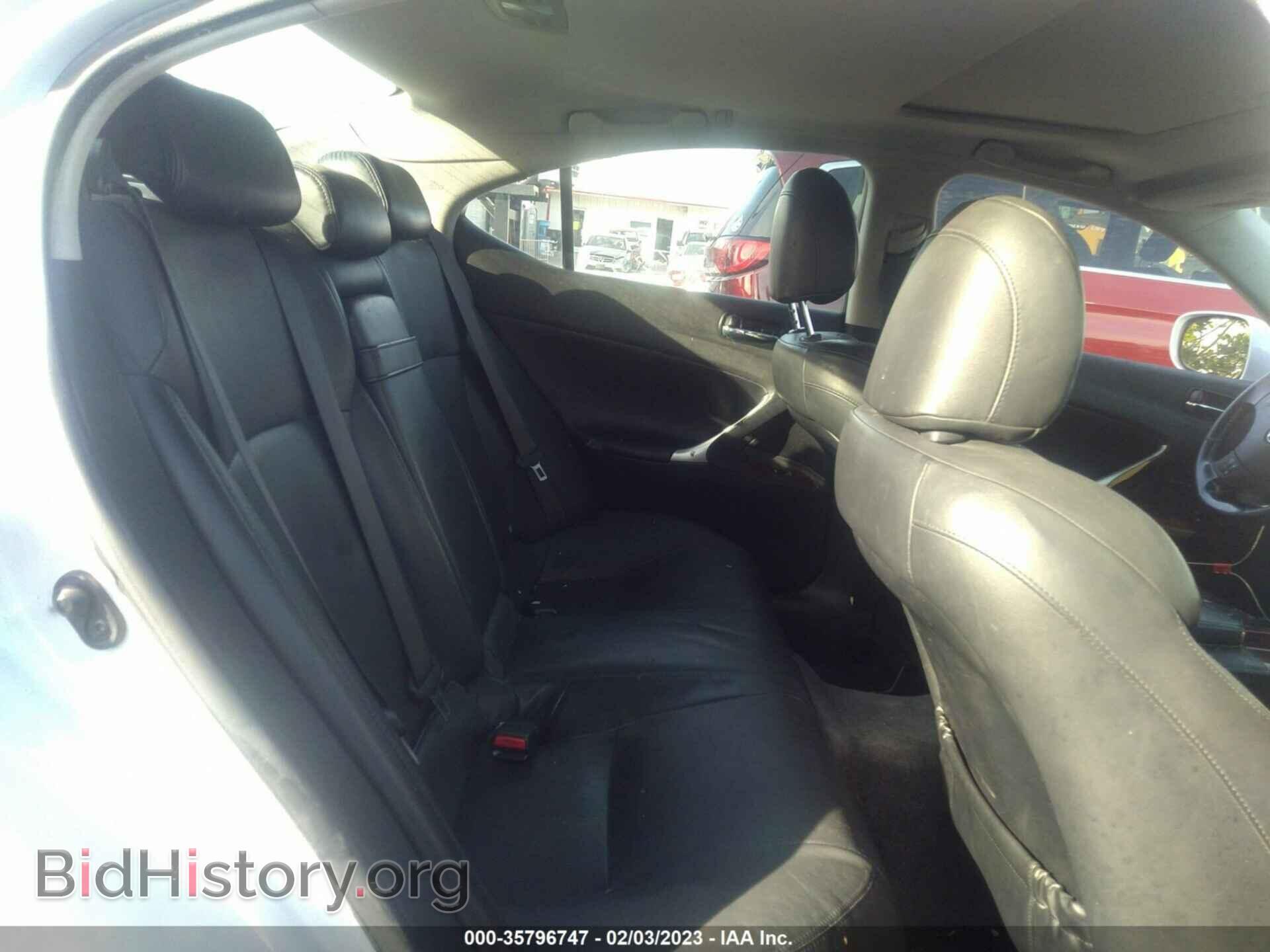 2008 LEXUS IS 350 - VIN: JTHBE262382013774 - Фото 8