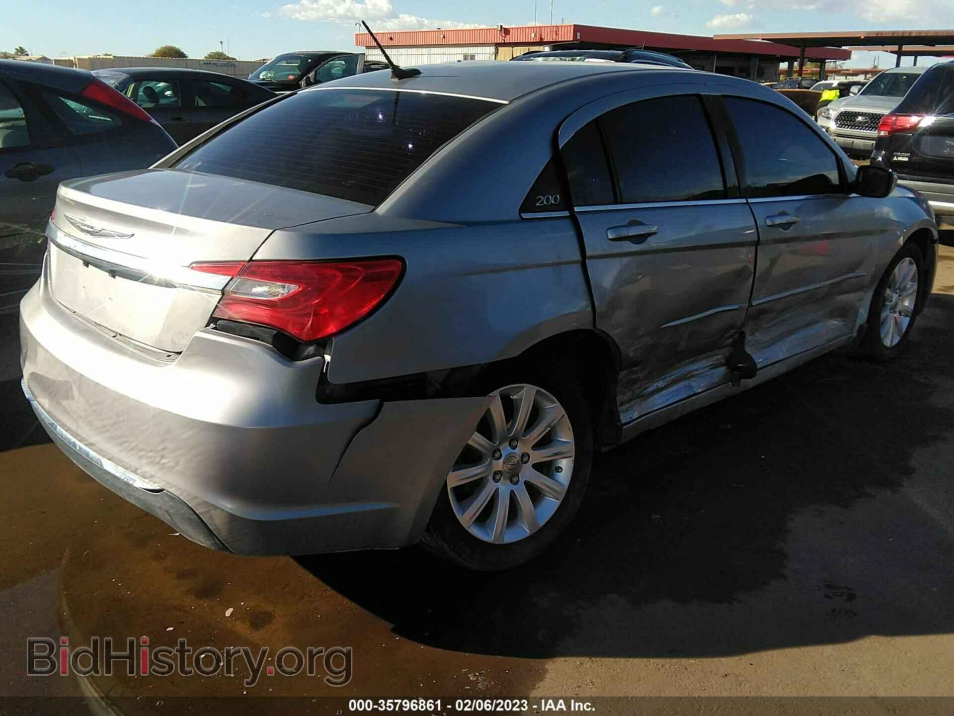 2013 CHRYSLER 200 - VIN: 1C3CCBBG7DN659863 - Фото 4