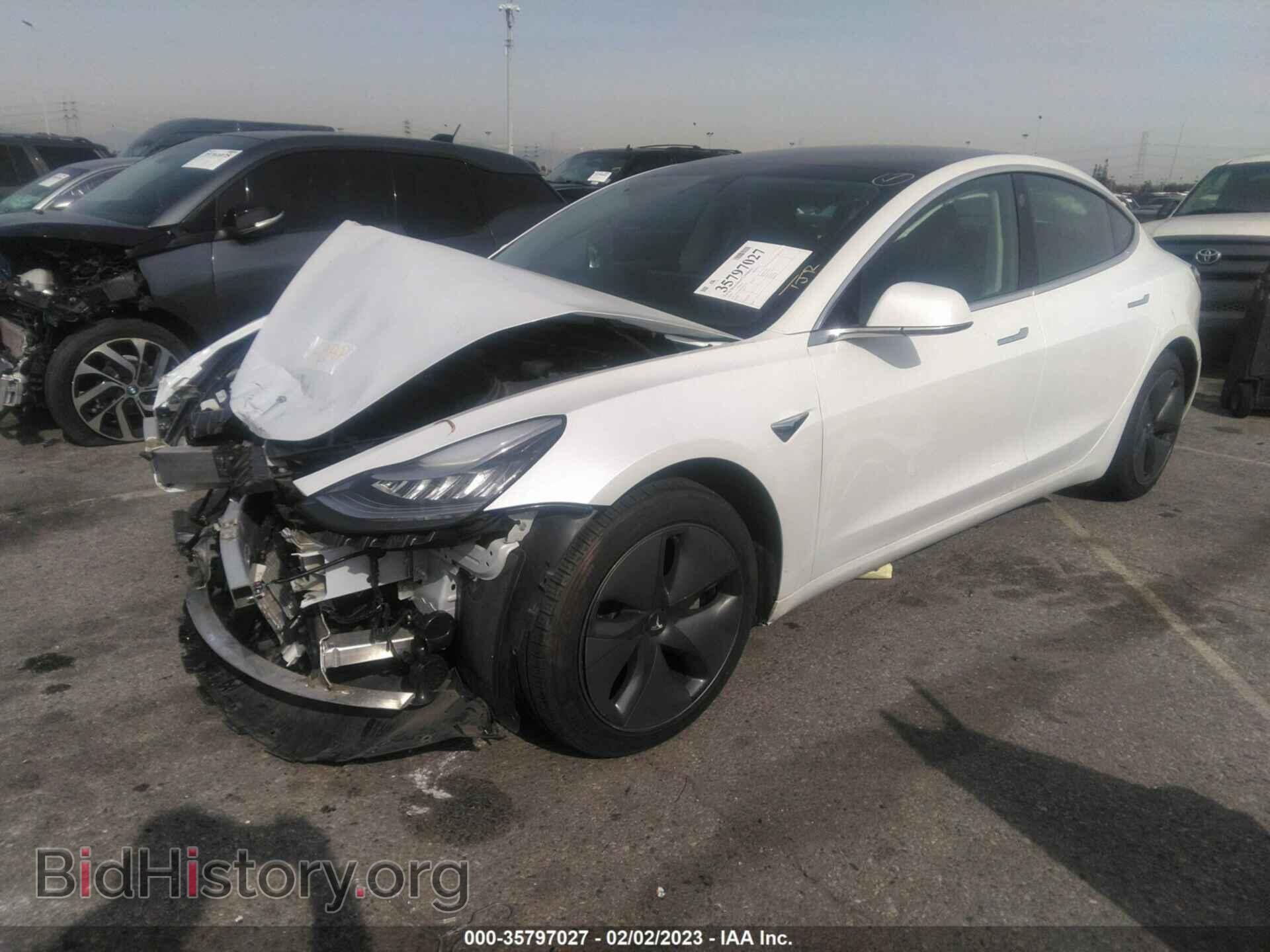 2020 TESLA MODEL 3 - VIN: 5YJ3E1EBXLF619032 - Фото 2