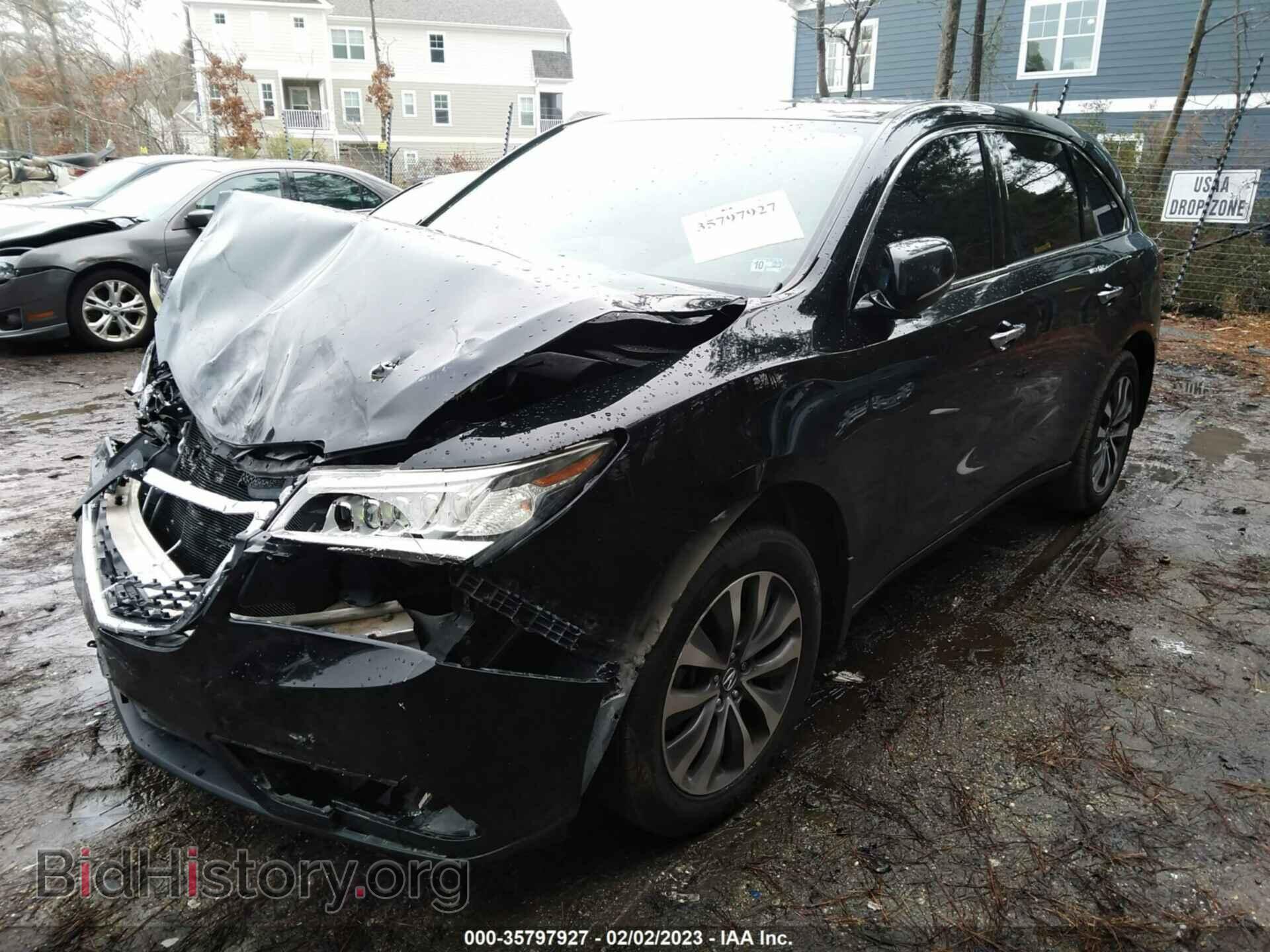 2015 ACURA MDX - VIN: 5FRYD3H43FB010417 - Фото 2