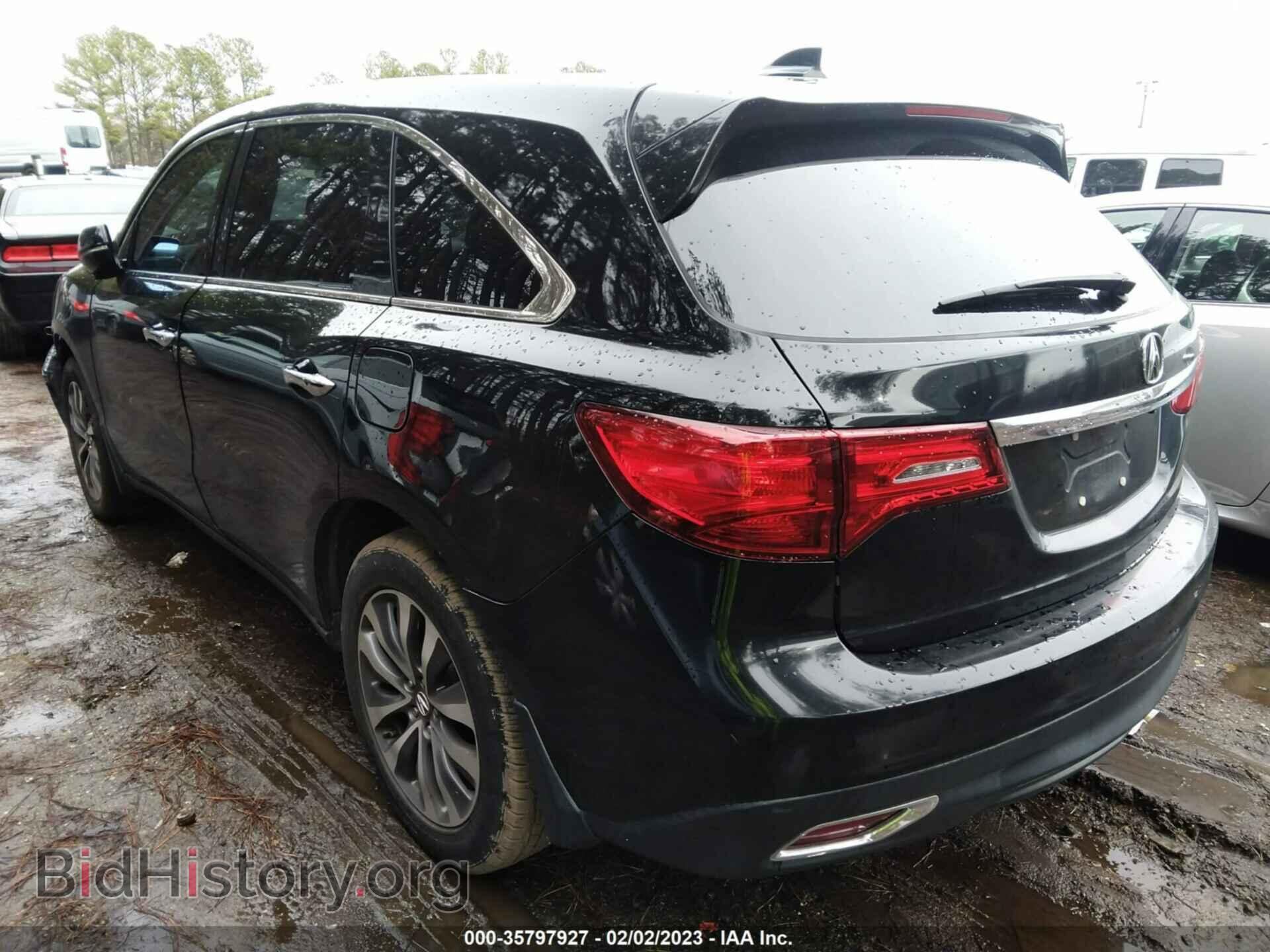 2015 ACURA MDX - VIN: 5FRYD3H43FB010417 - Фото 3