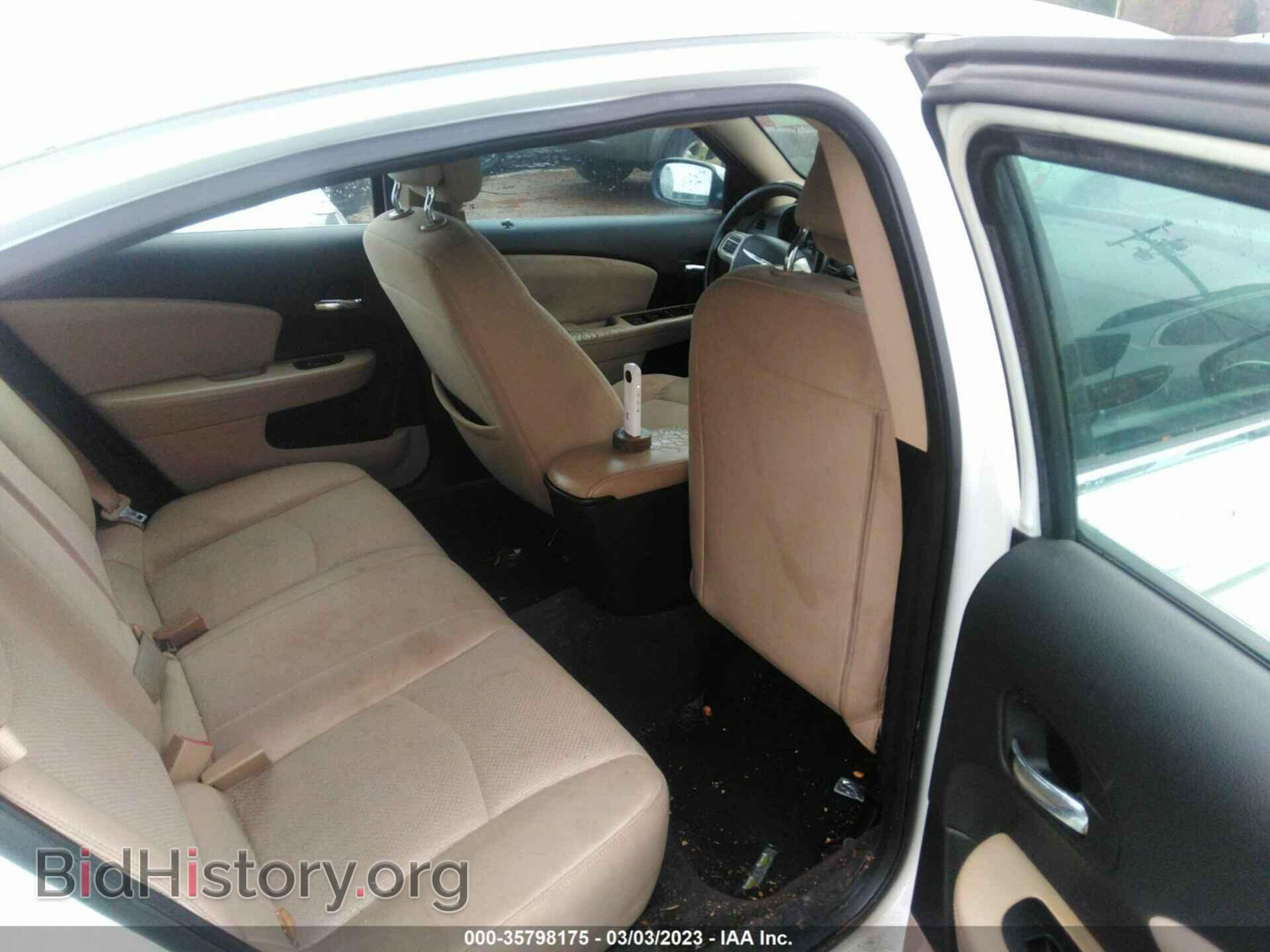 2012 CHRYSLER 200 - VIN: 1C3CCBBB8CN205706 - Фото 8