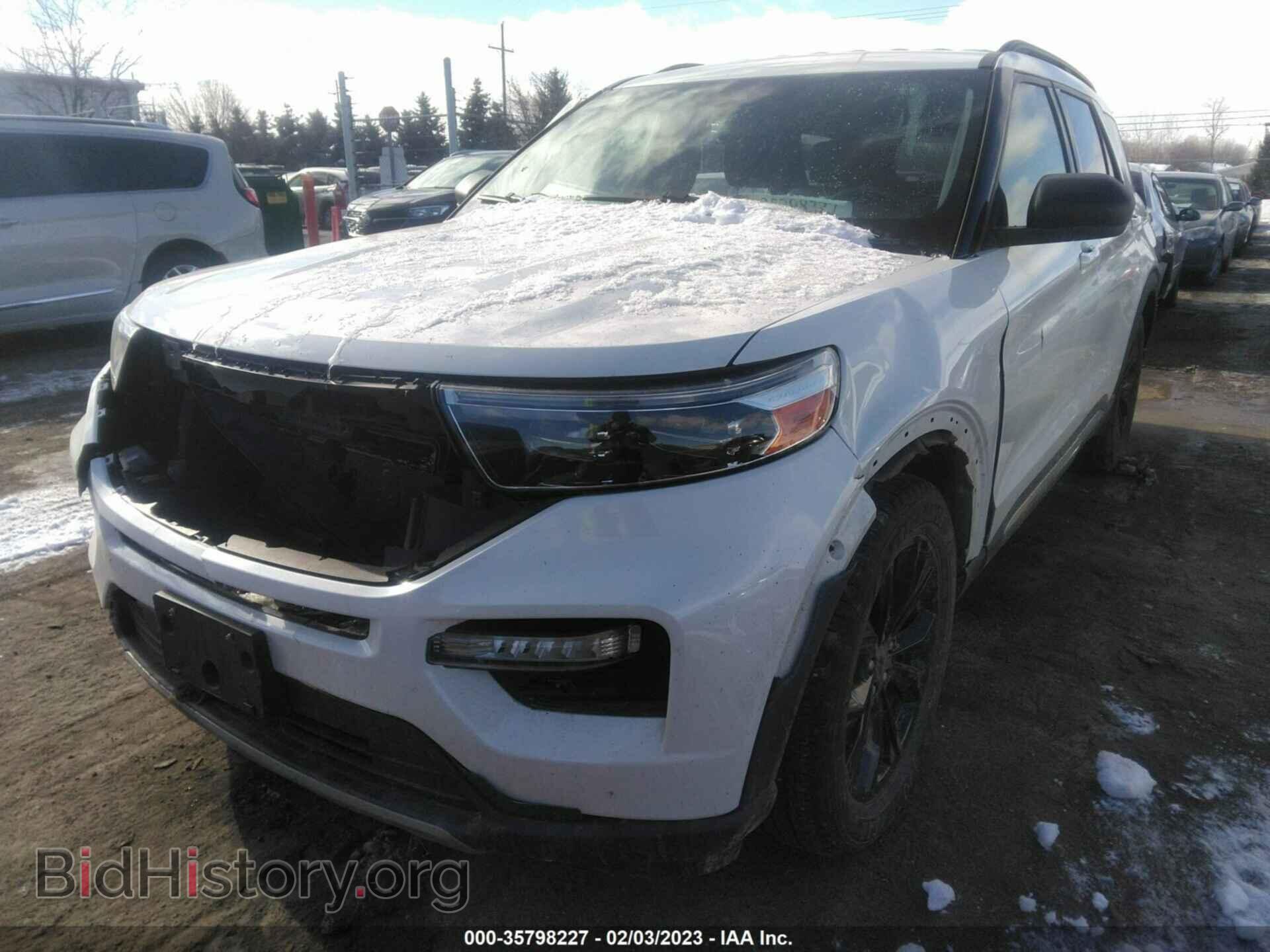 2020 FORD EXPLORER - VIN: 1FMSK8DH9LGA39629 - Фото 2