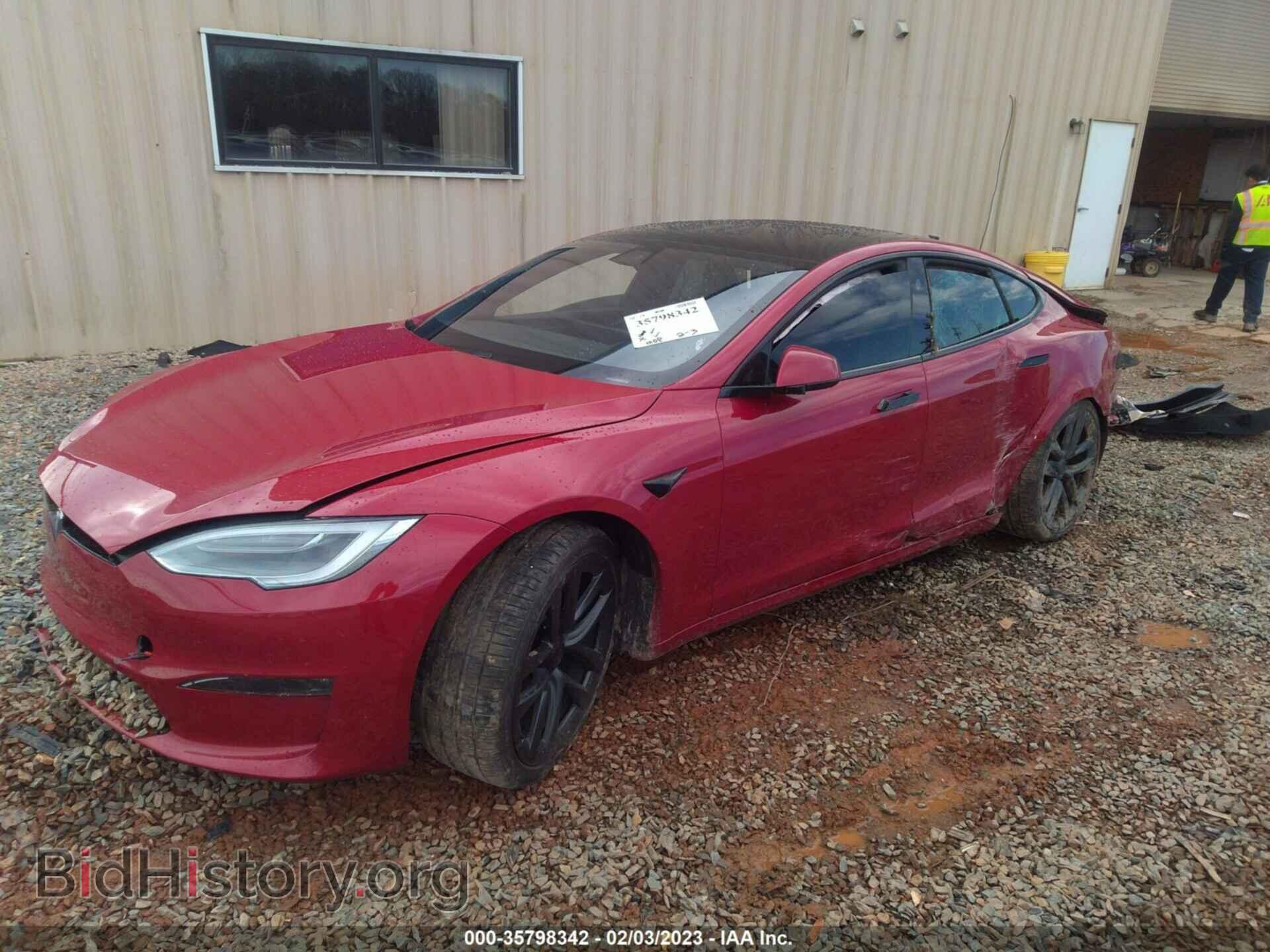 2021 TESLA MODEL S - VIN: 5YJSA1E51MF438842 - Photo 2