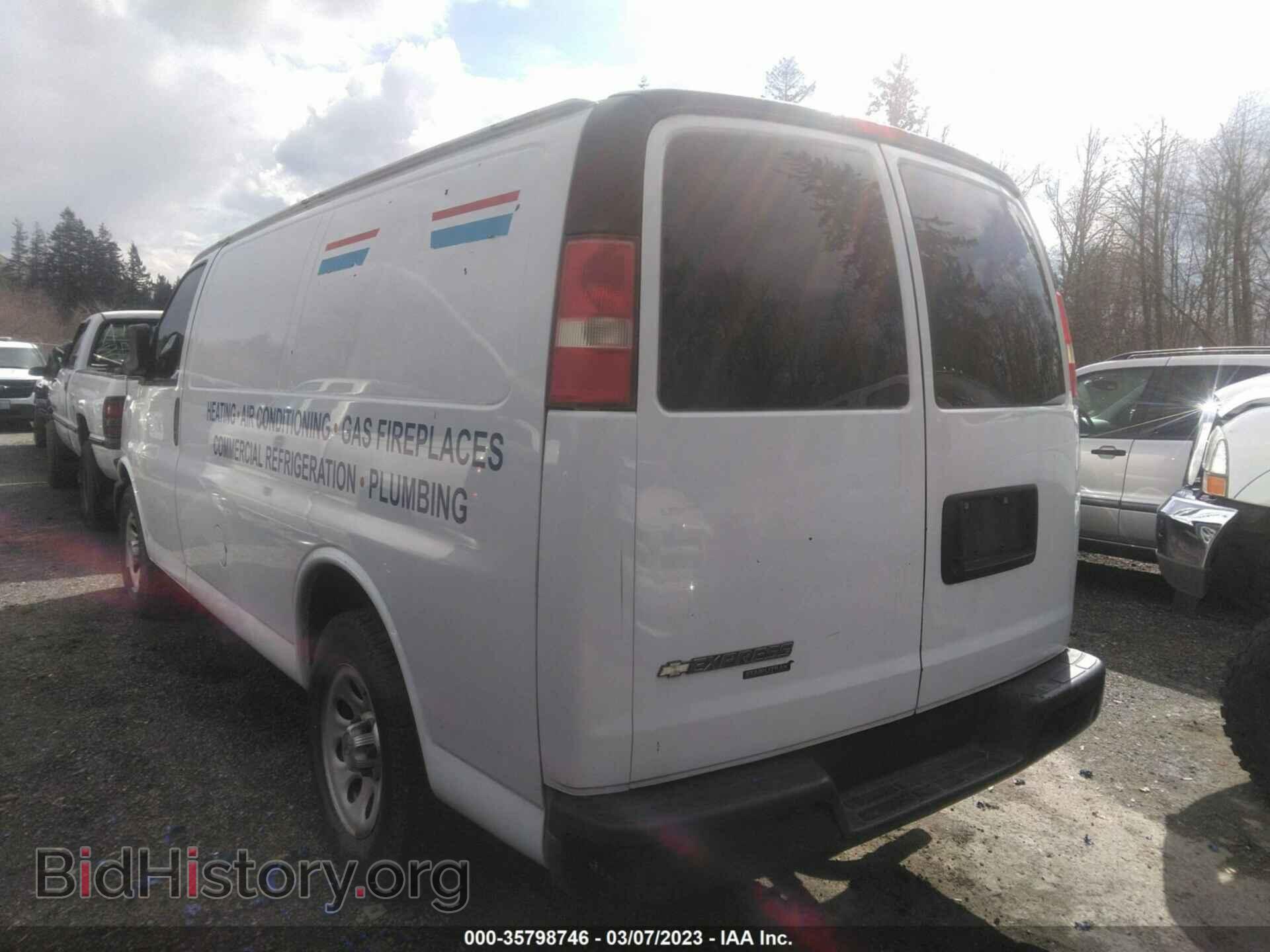 2012 CHEVROLET EXPRESS CARGO VAN - VIN: 1GCSGAFX2C1112666 - Фото 3