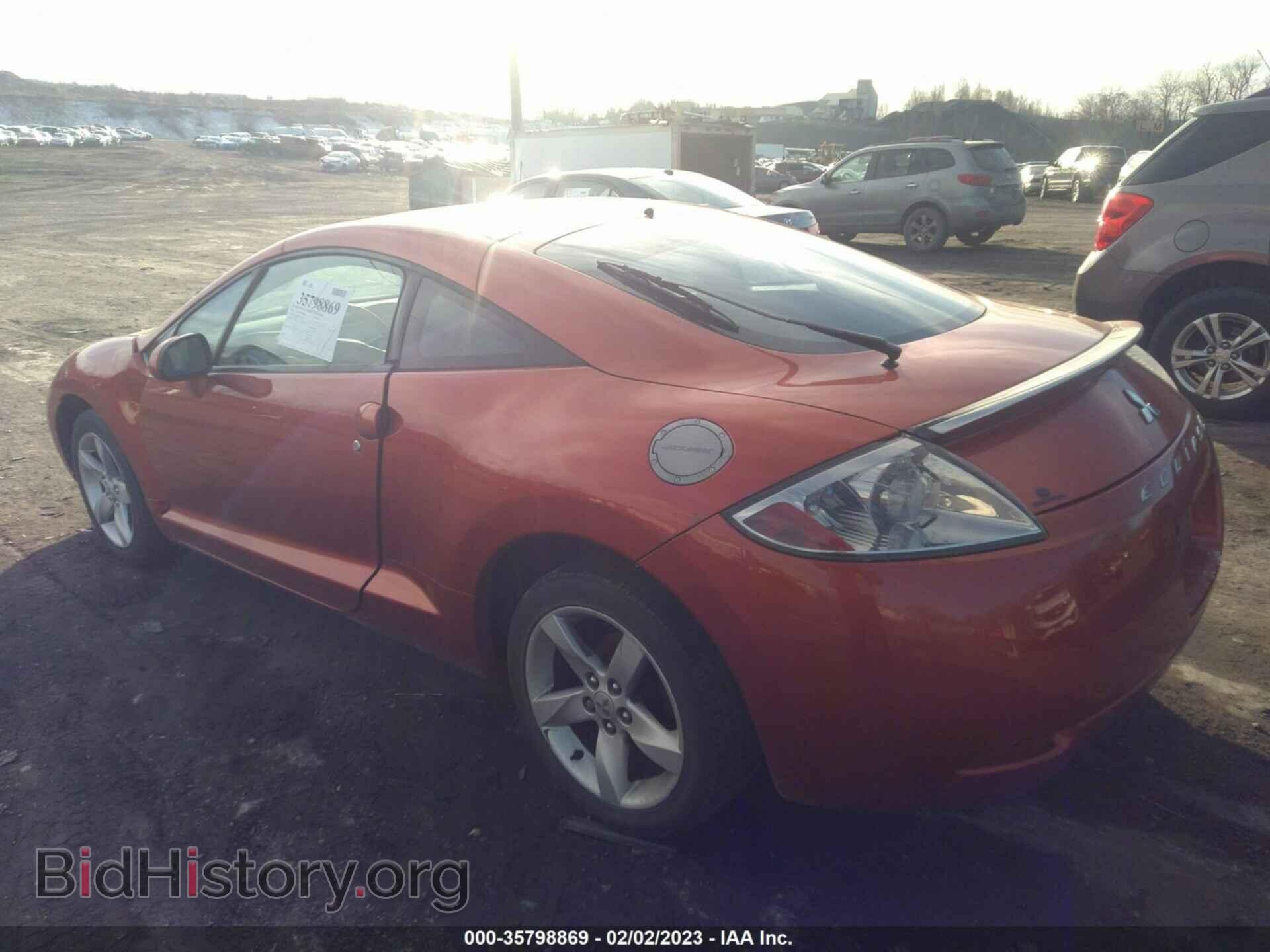 2007 MITSUBISHI ECLIPSE - VIN: 4A3AK24F77E013668 - Фото 3