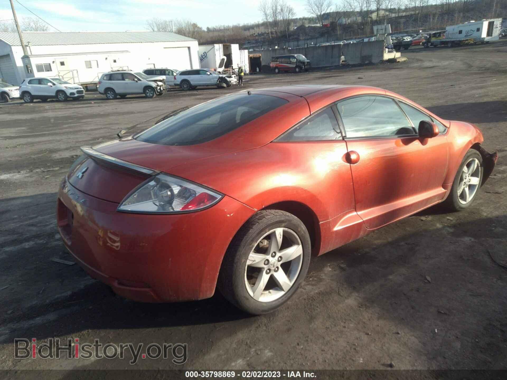 2007 MITSUBISHI ECLIPSE - VIN: 4A3AK24F77E013668 - Фото 4