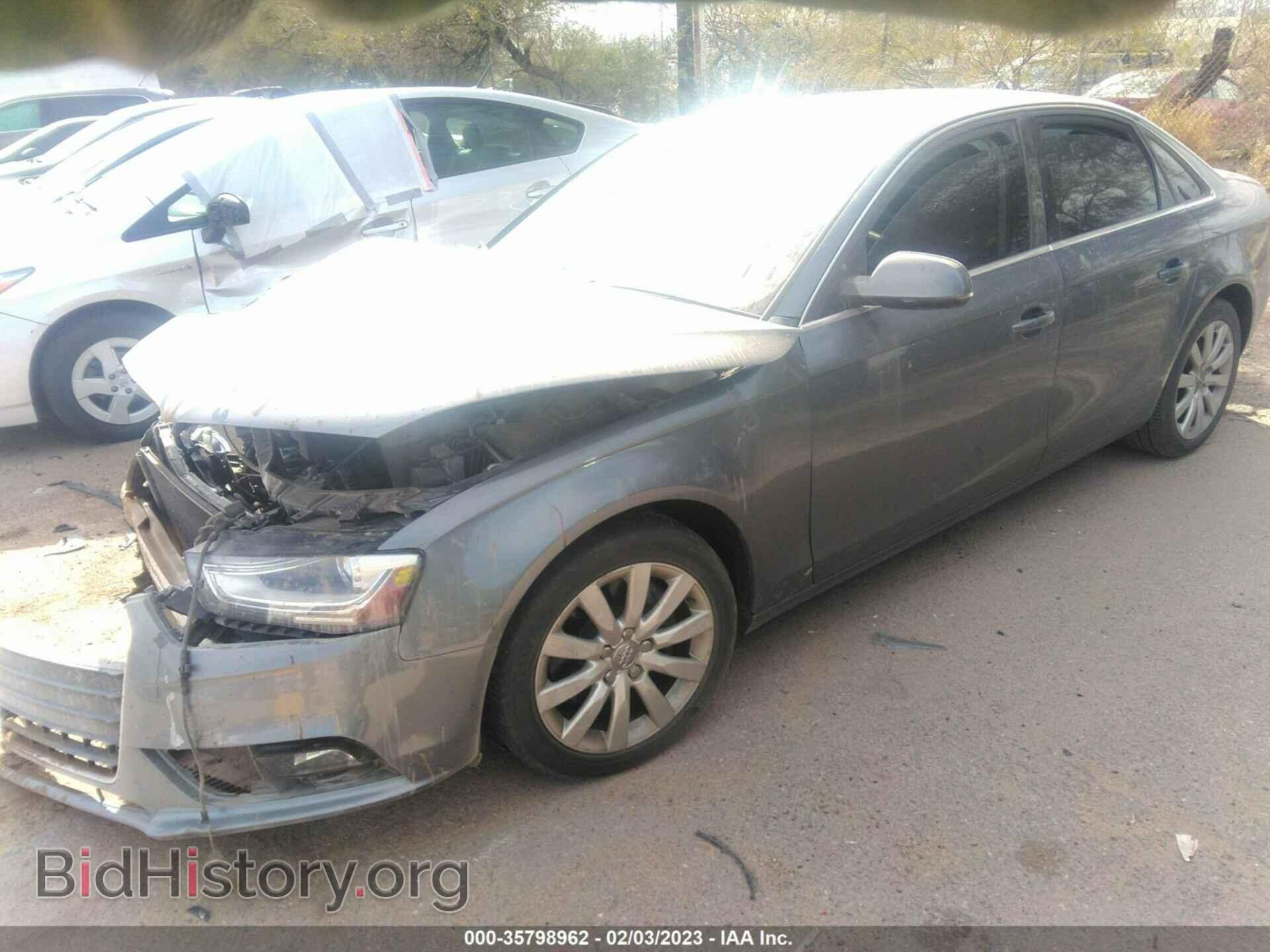 2013 AUDI A4 - VIN: WAUAFAFL2DN017964 - Photo 2