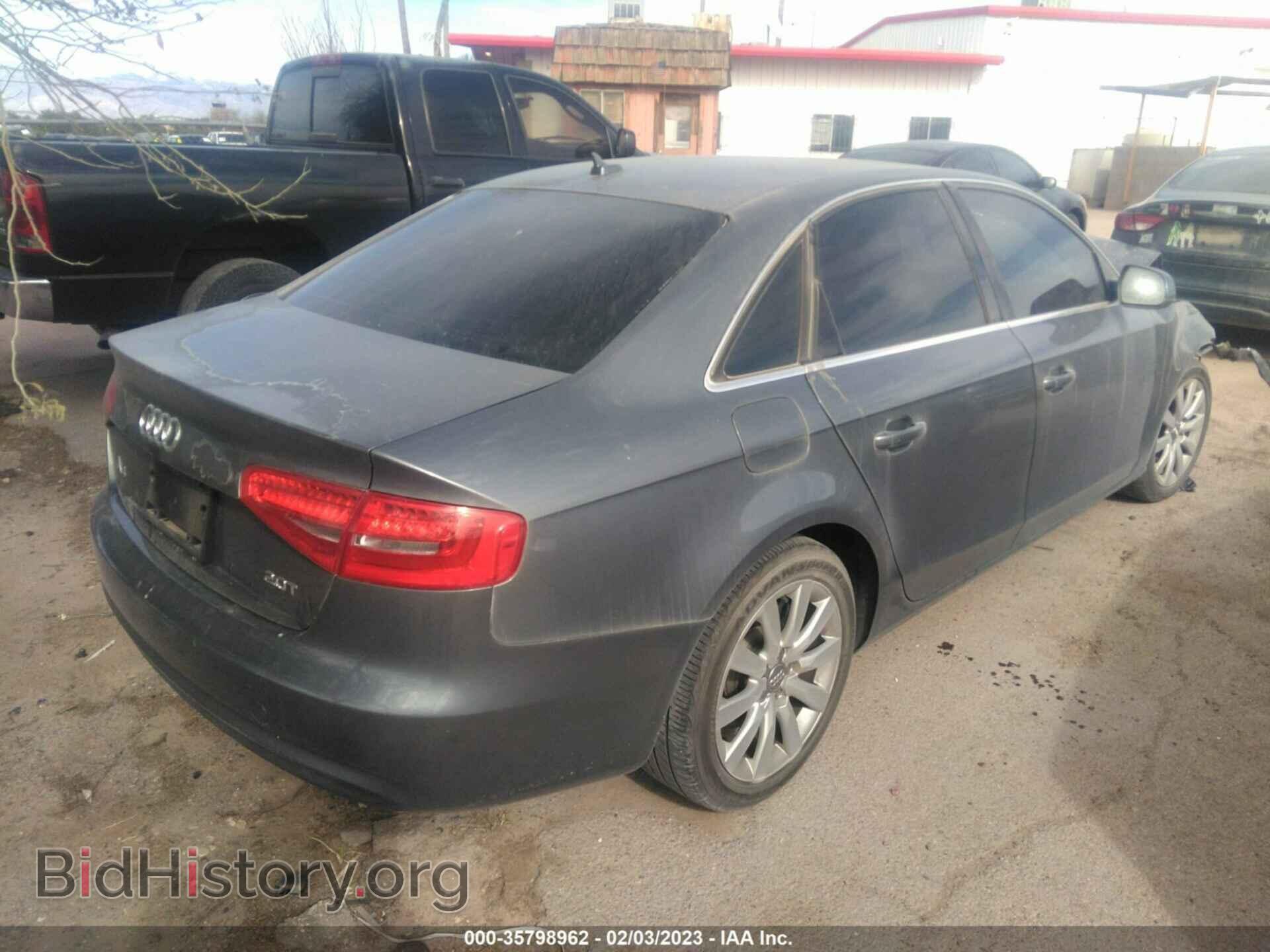 2013 AUDI A4 - VIN: WAUAFAFL2DN017964 - Photo 4
