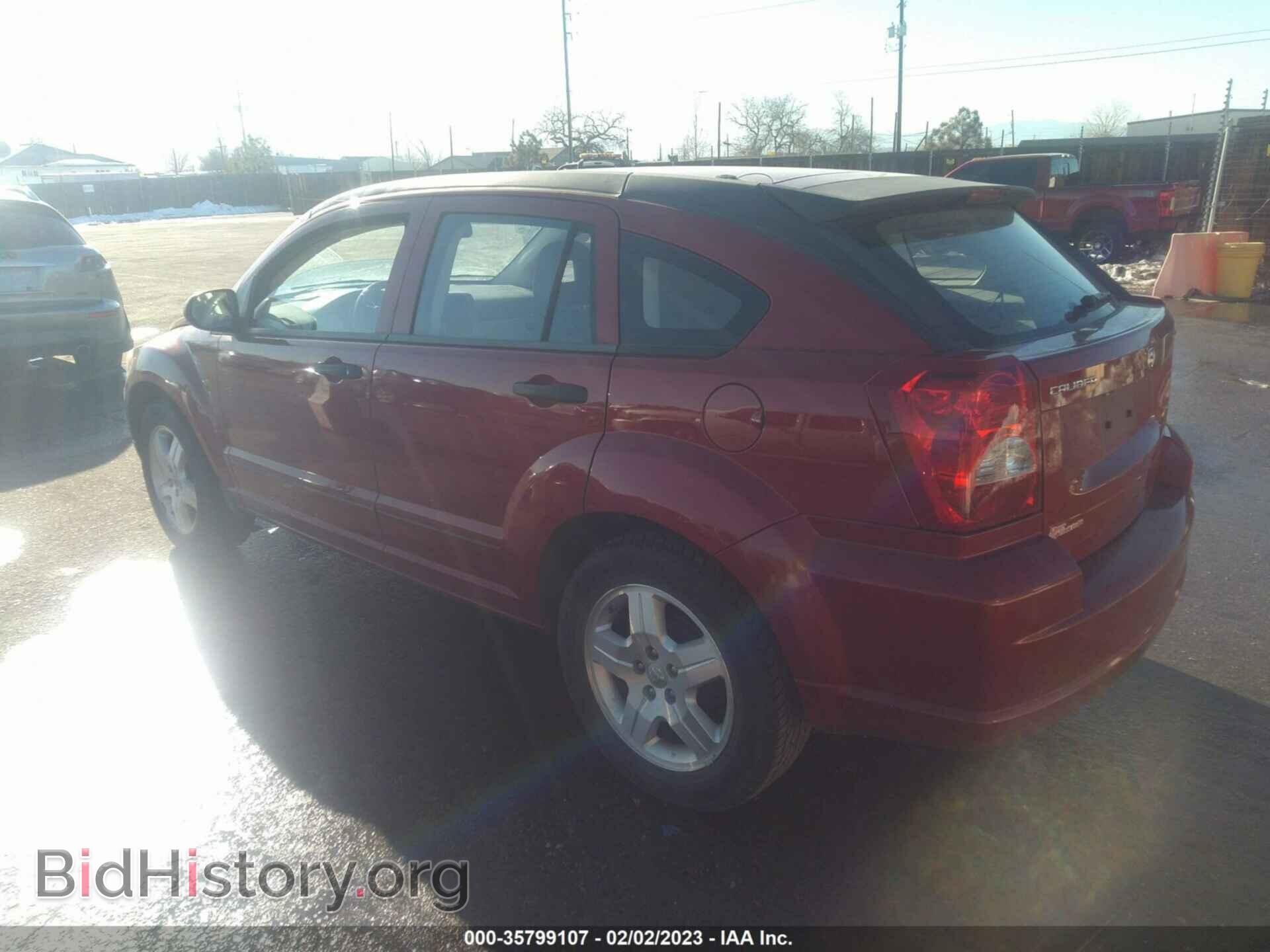 2007 DODGE CALIBER - VIN: 1B3HB48CX7D203310 - Фото 3