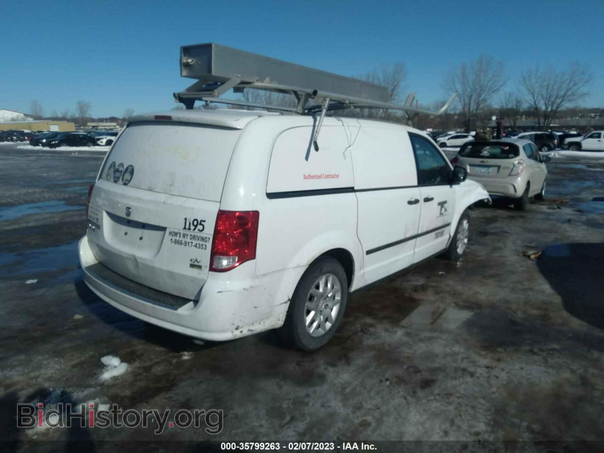 2014 RAM CARGO VAN - VIN: 2C4JRGAG4ER428519 - Фото 4