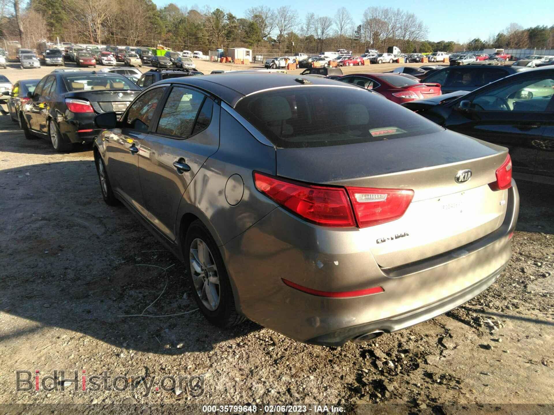 2014 KIA OPTIMA - VIN: 5XXGM4A70EG263262 - Фото 3