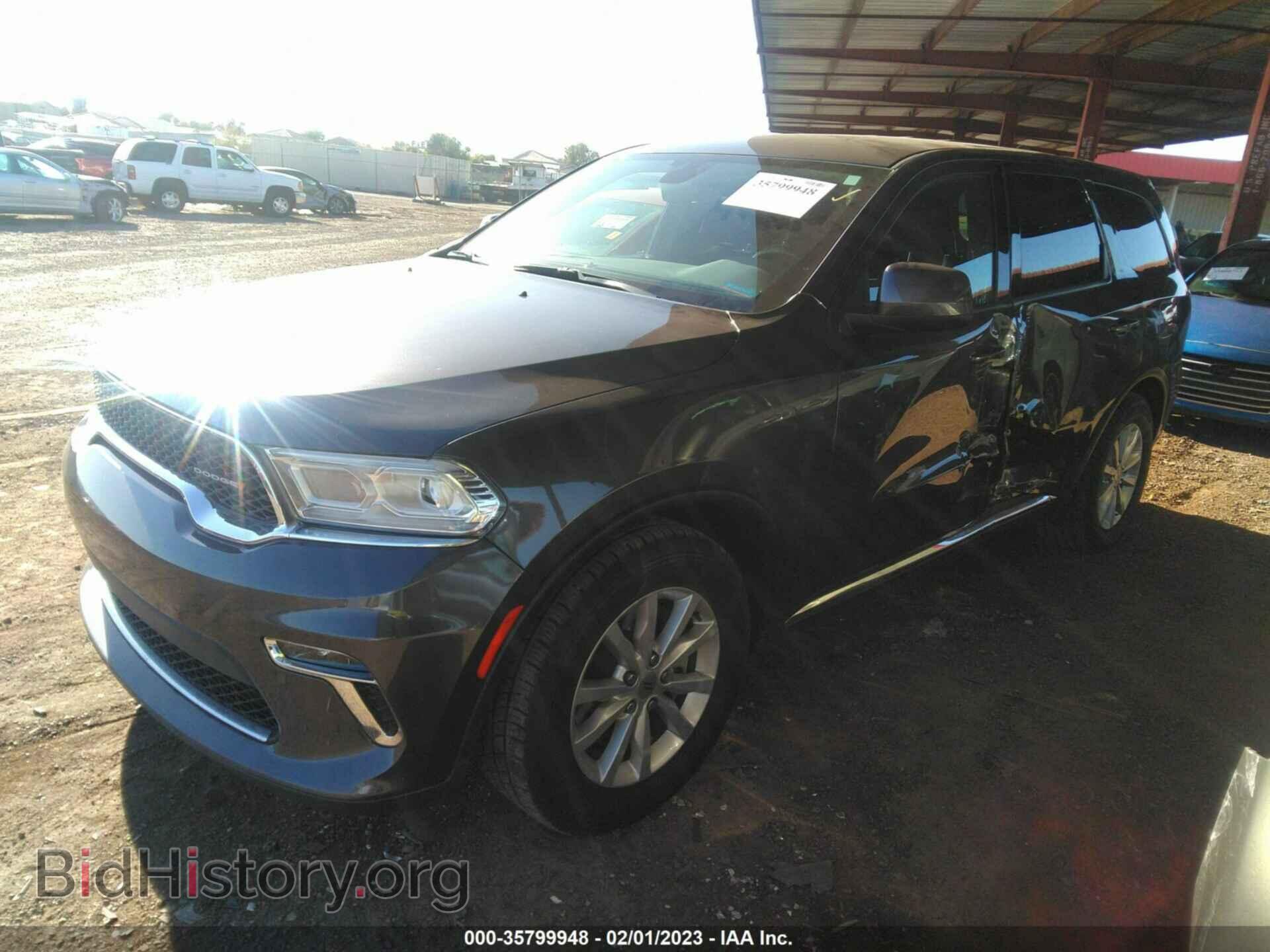 2021 DODGE DURANGO - VIN: 1C4RDHAG8MC640967 - Фото 2