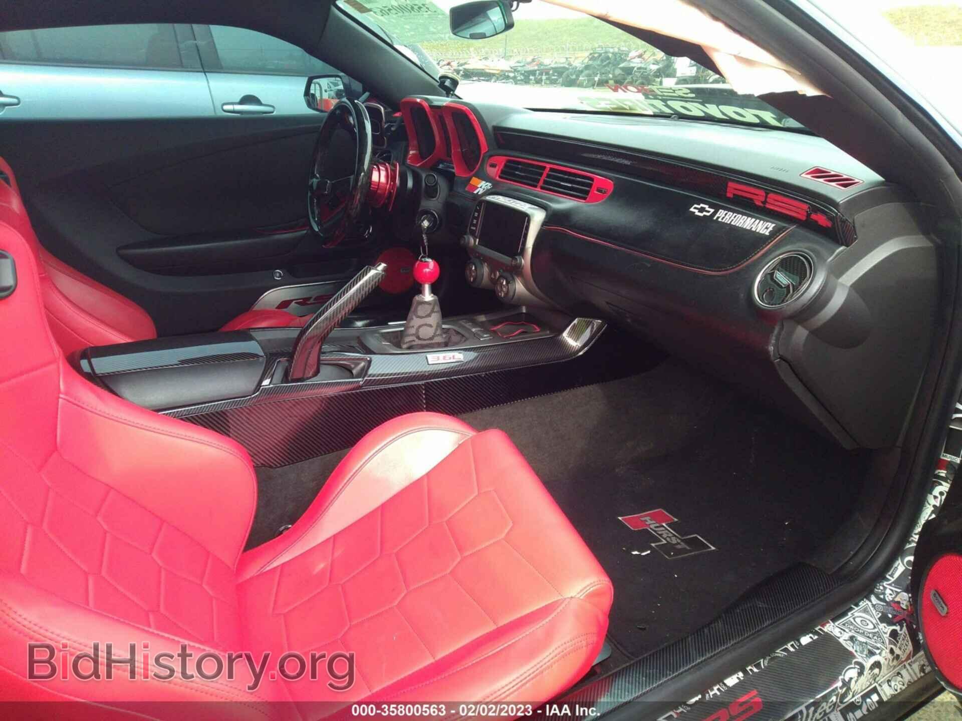 2013 CHEVROLET CAMARO - VIN: 2G1FF1E33D9216091 - Фото 5